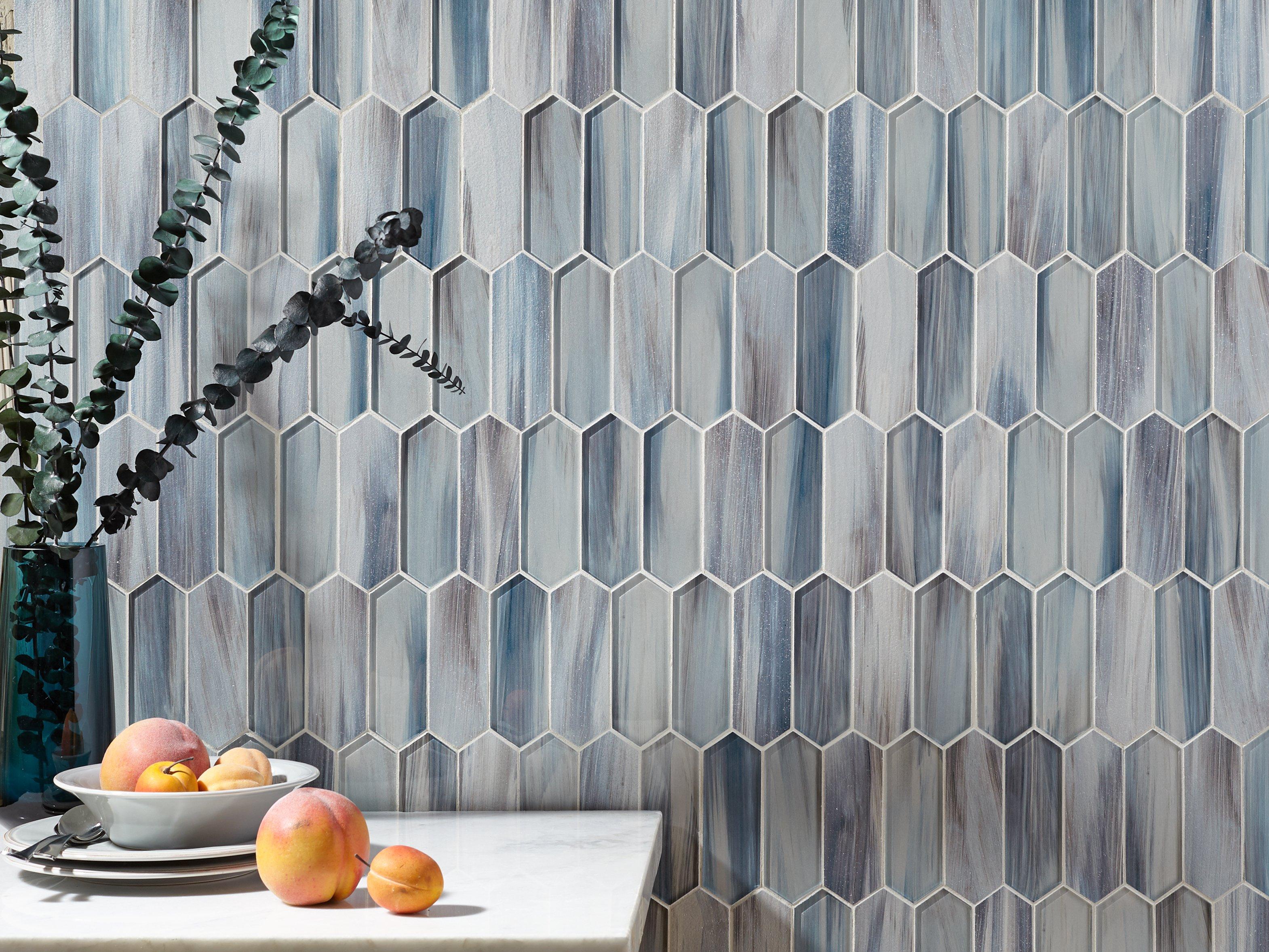 Daybreak Picket Glass Mosaic