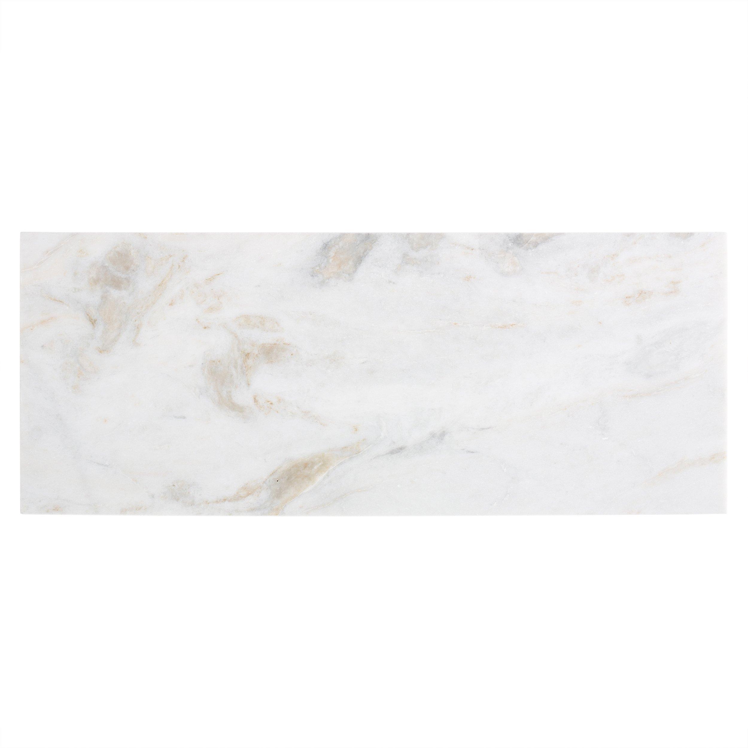 Bianco Orion Polished Marble Tile