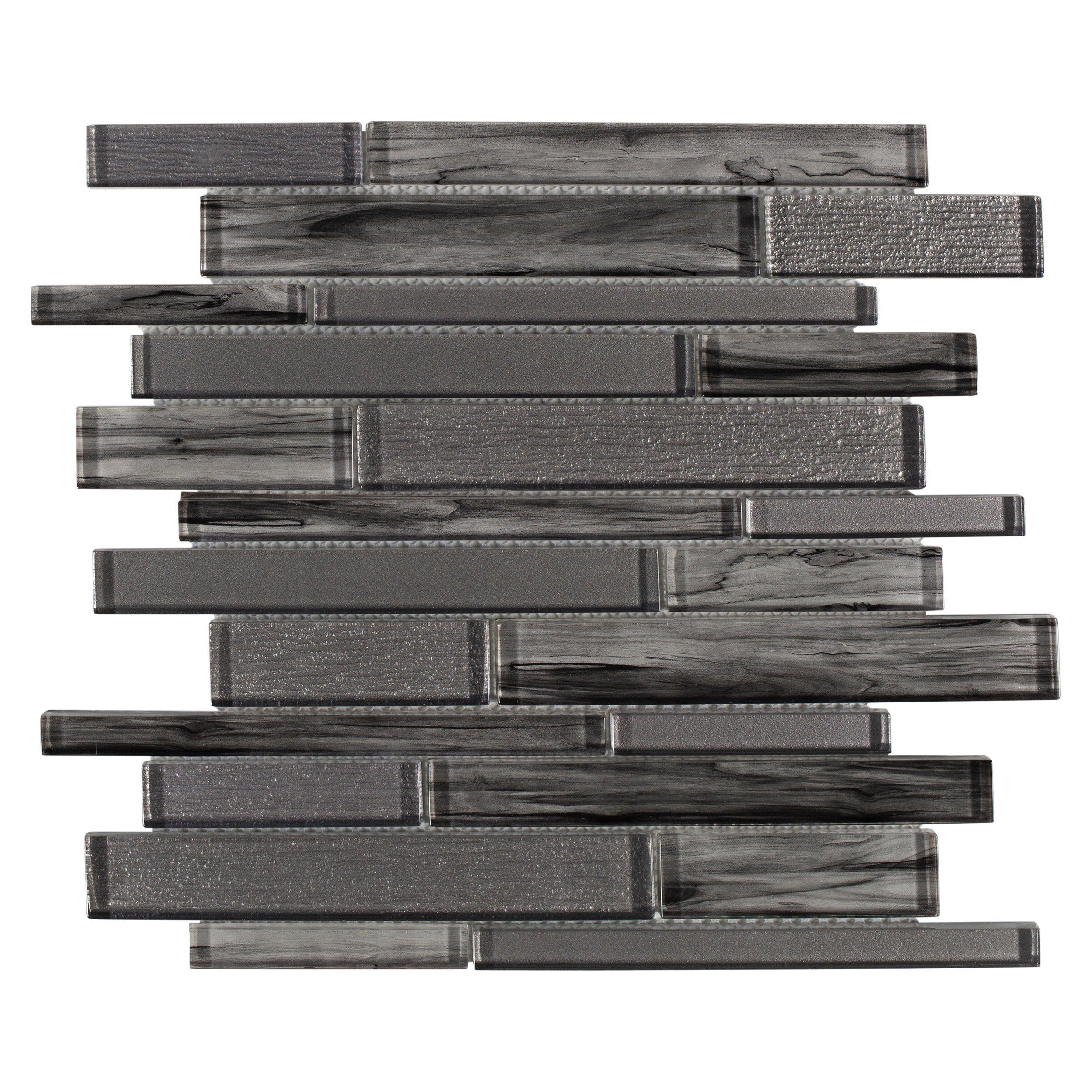 Sumatra Linear Glass Mosaic