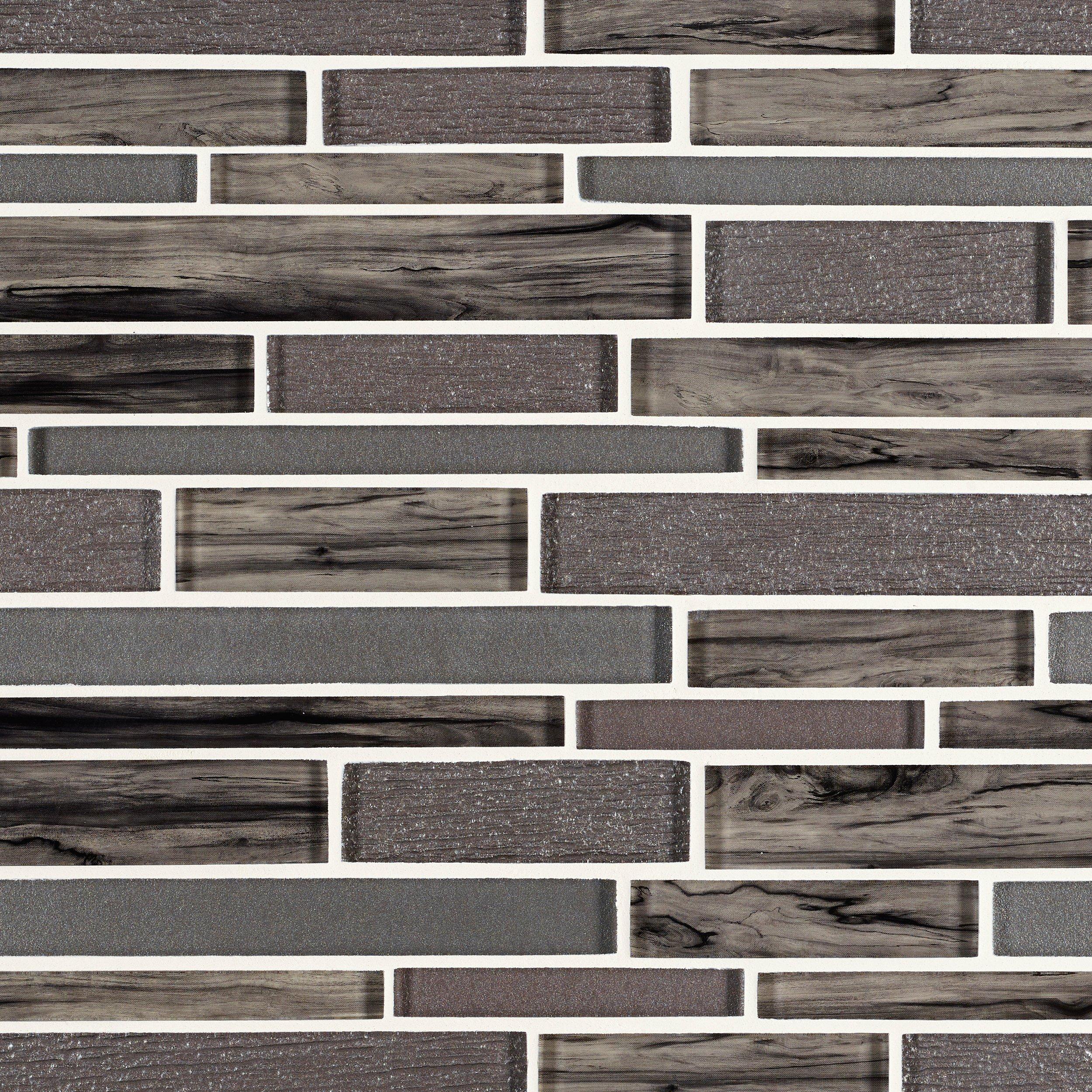 Sumatra Linear Glass Mosaic