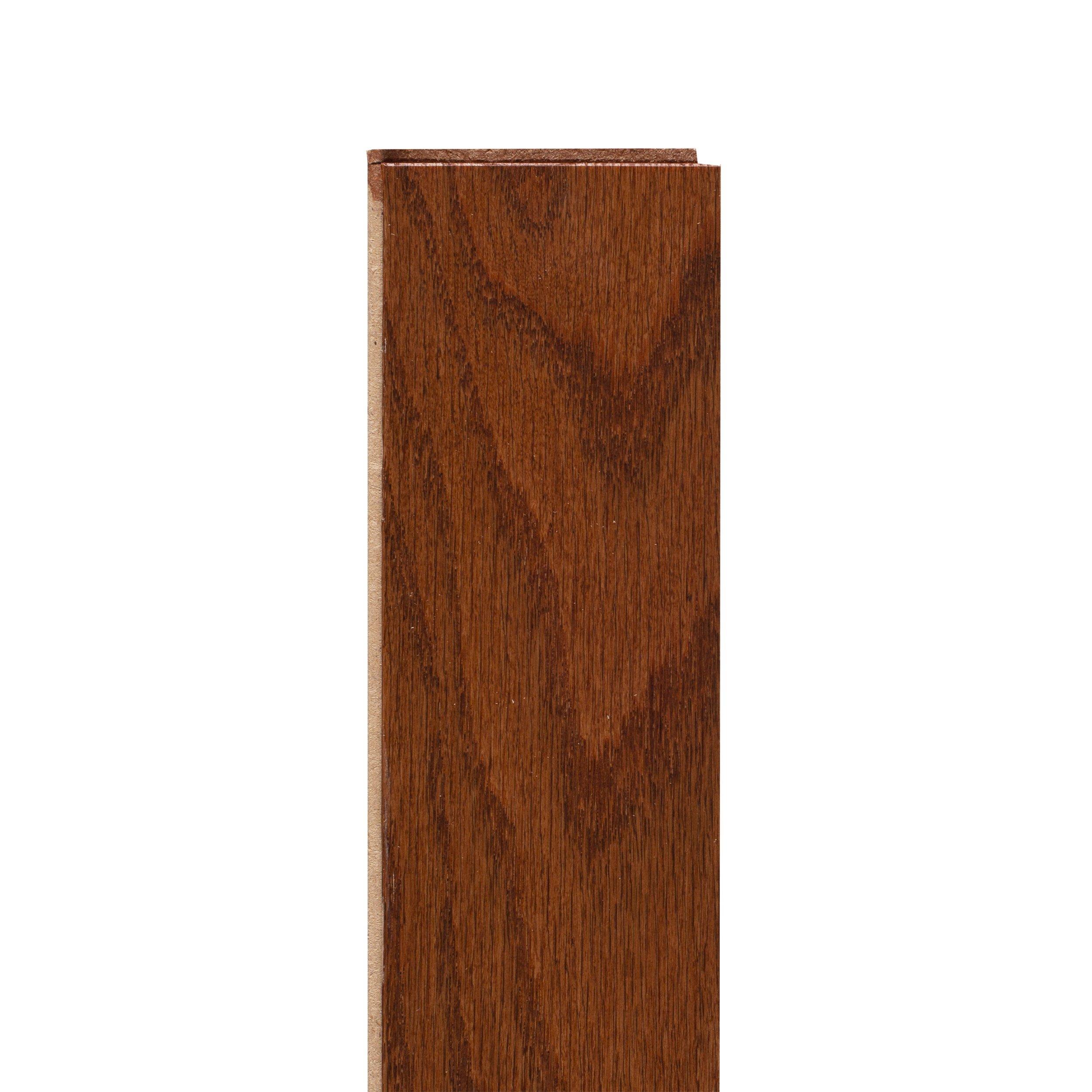 Gunstock Oak Smooth Solid Hardwood 3/4in. x 2 1/4in. 942749603