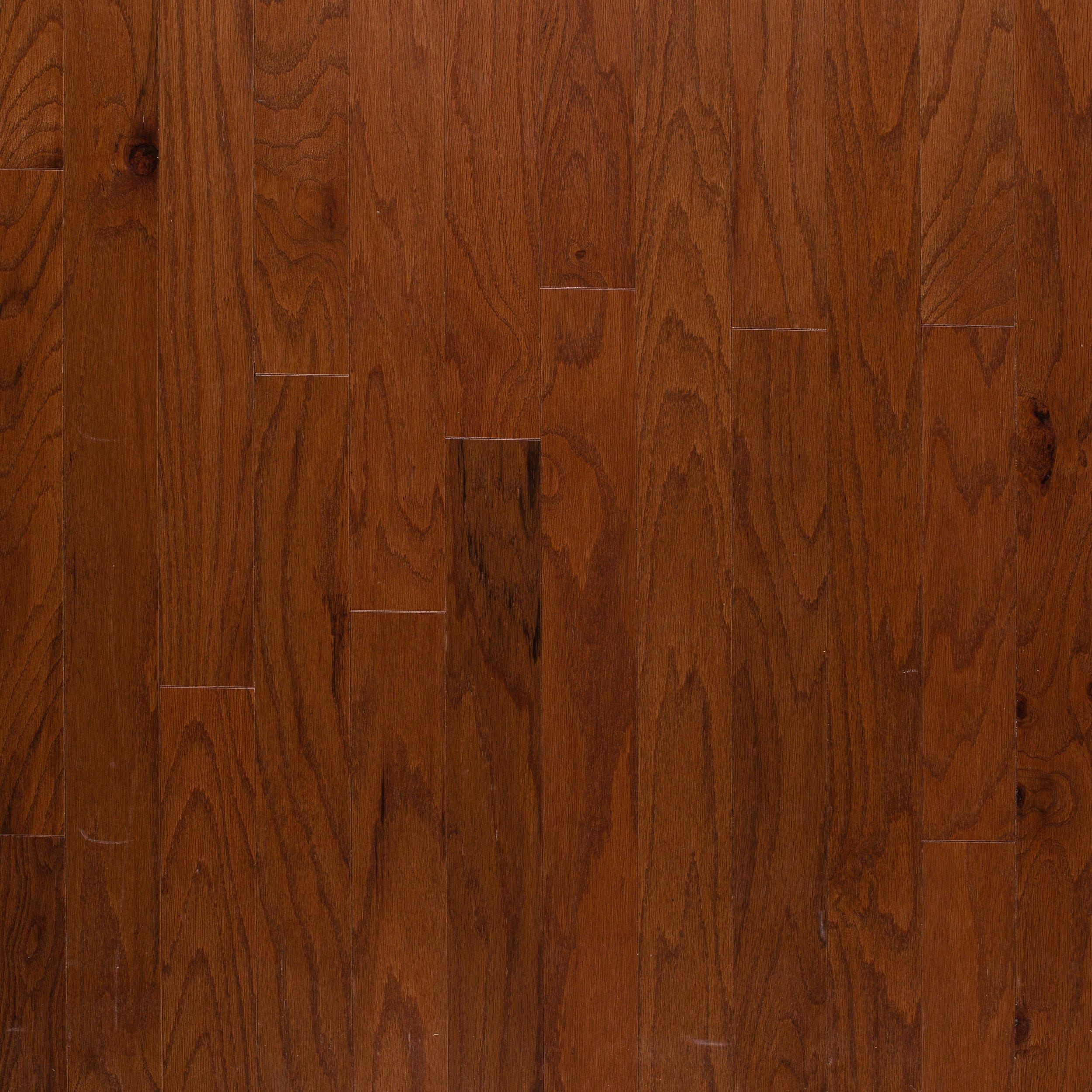 Gunstock Oak Smooth Engineered Hardwood