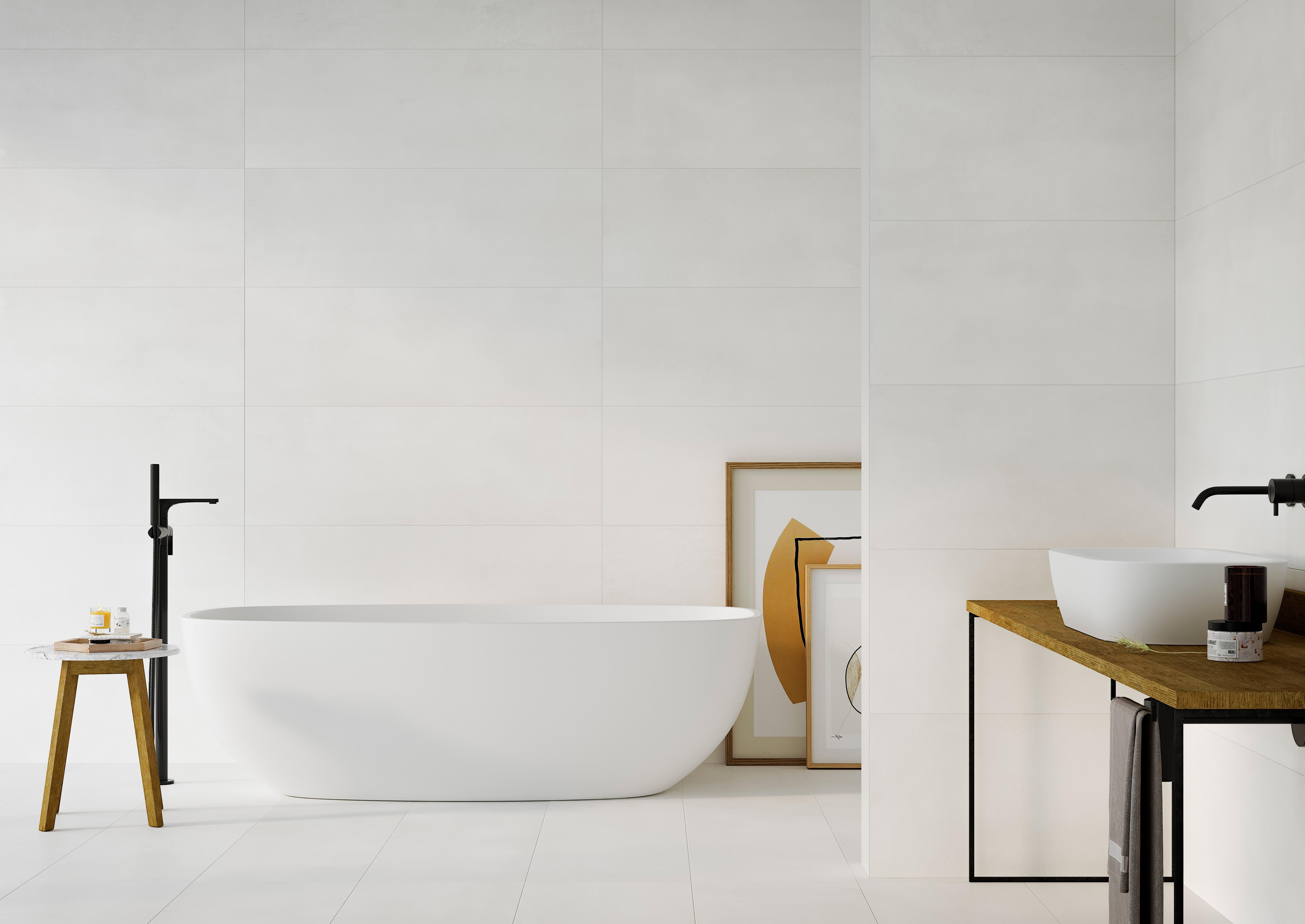 Studio White Matte Porcelain Tile
