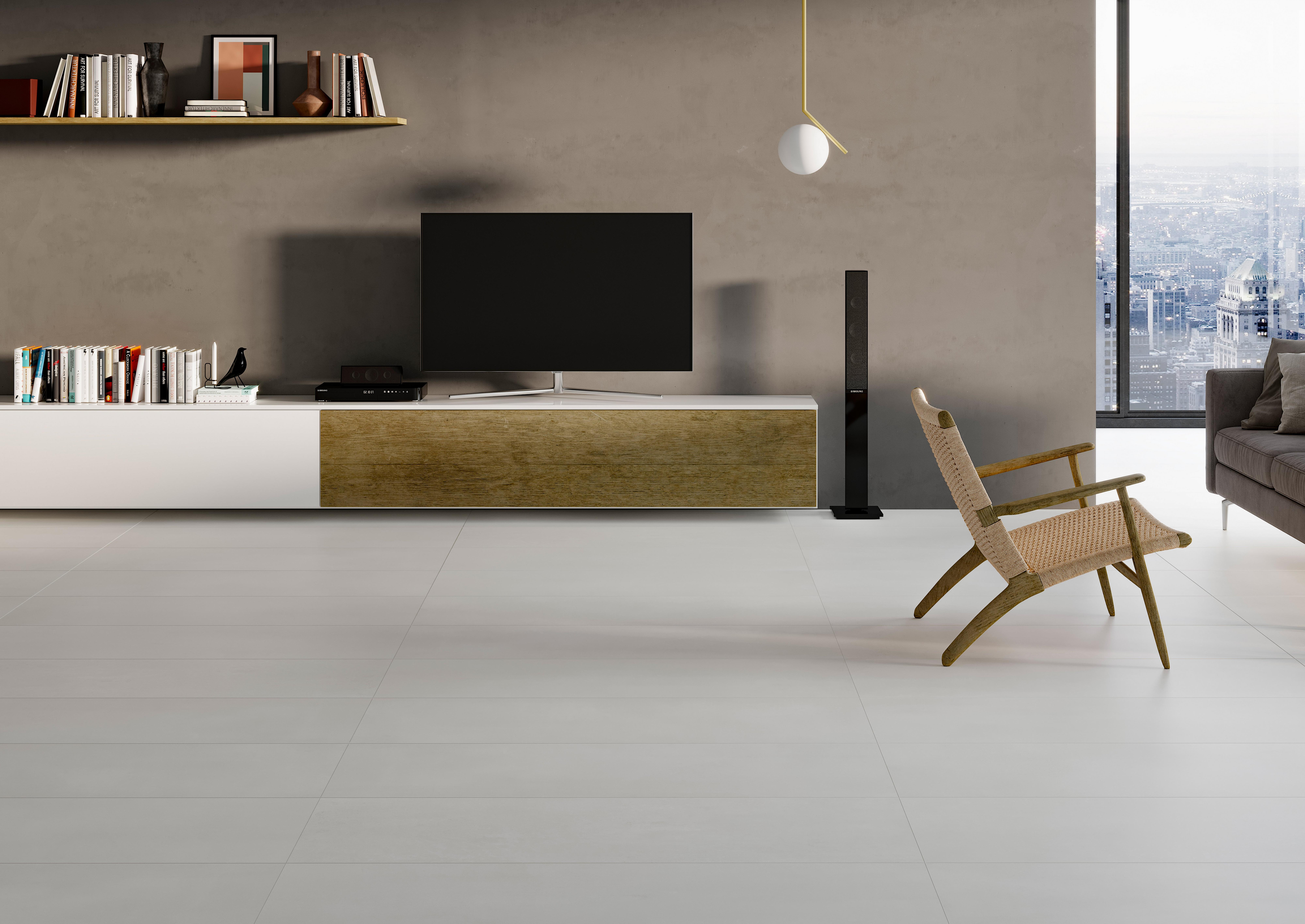 Studio White Matte Porcelain Tile