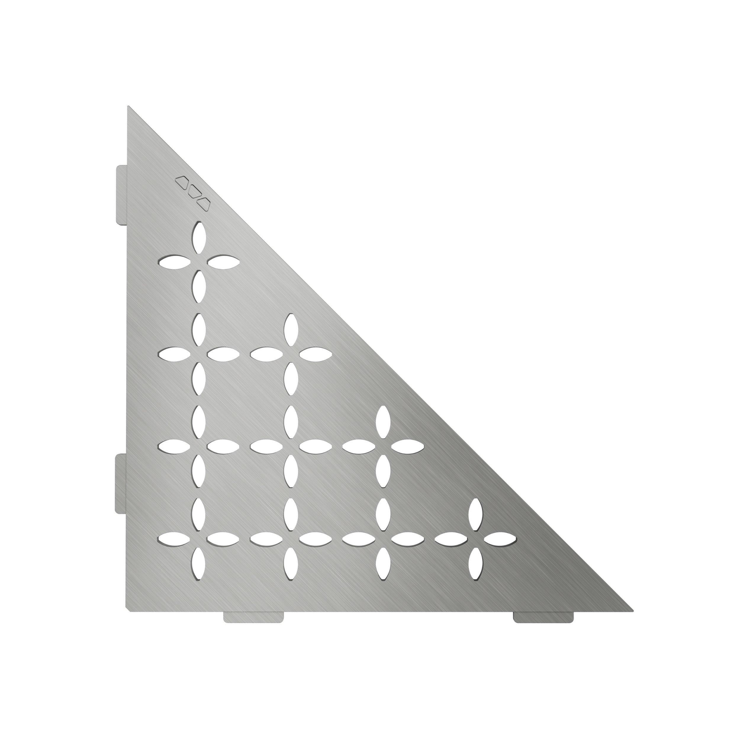 Schluter Triangular Floral Corner Shelf
