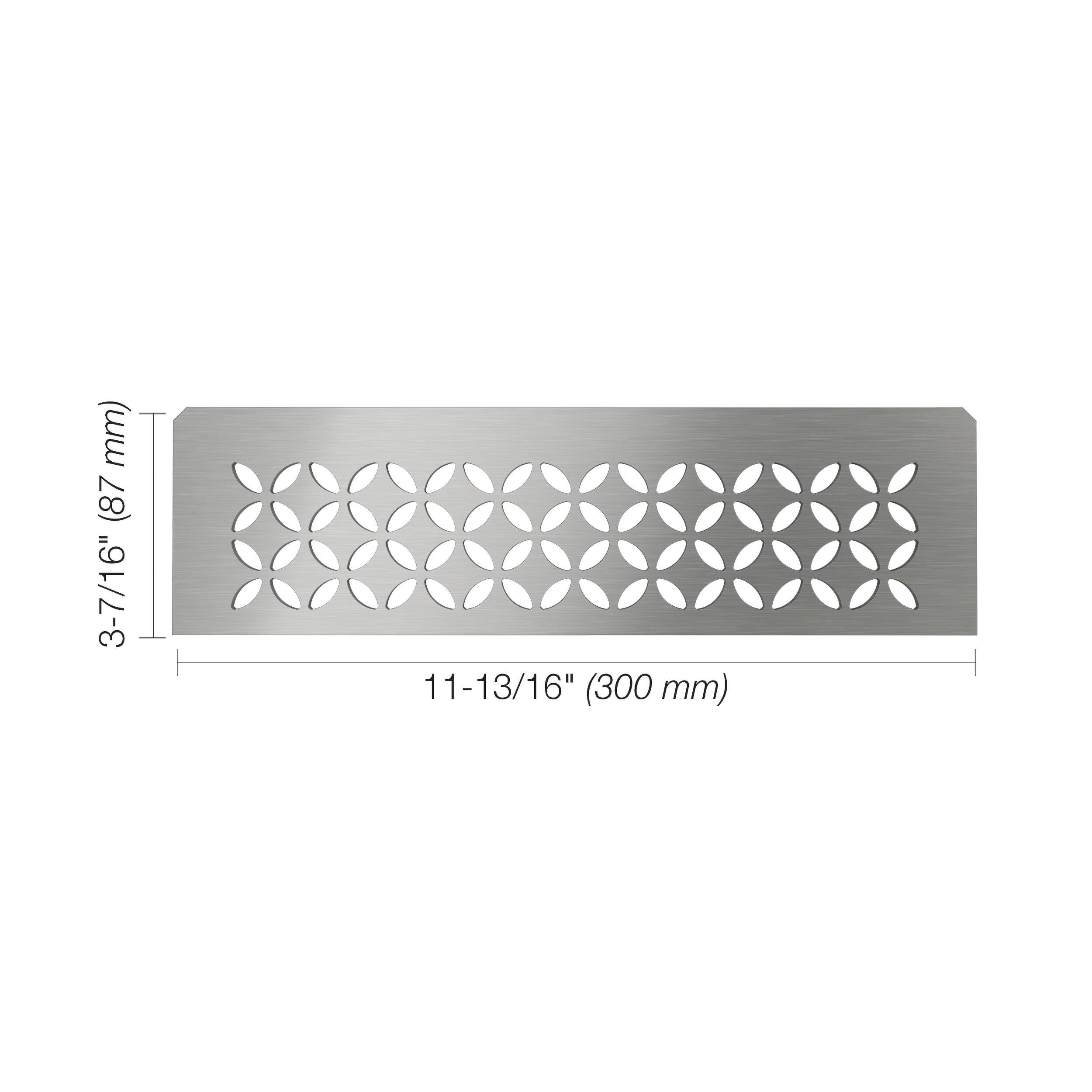 Schluter Floral Rectangular Niche Shelf