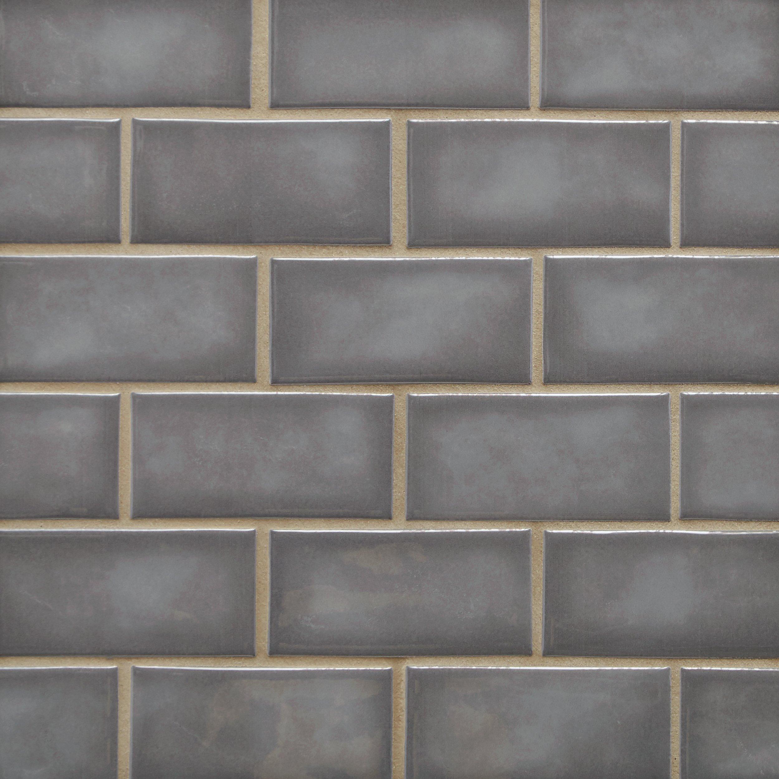 Artisan Nickel Polished Ceramic Tile 4 X 16 100598762 Floor And Decor