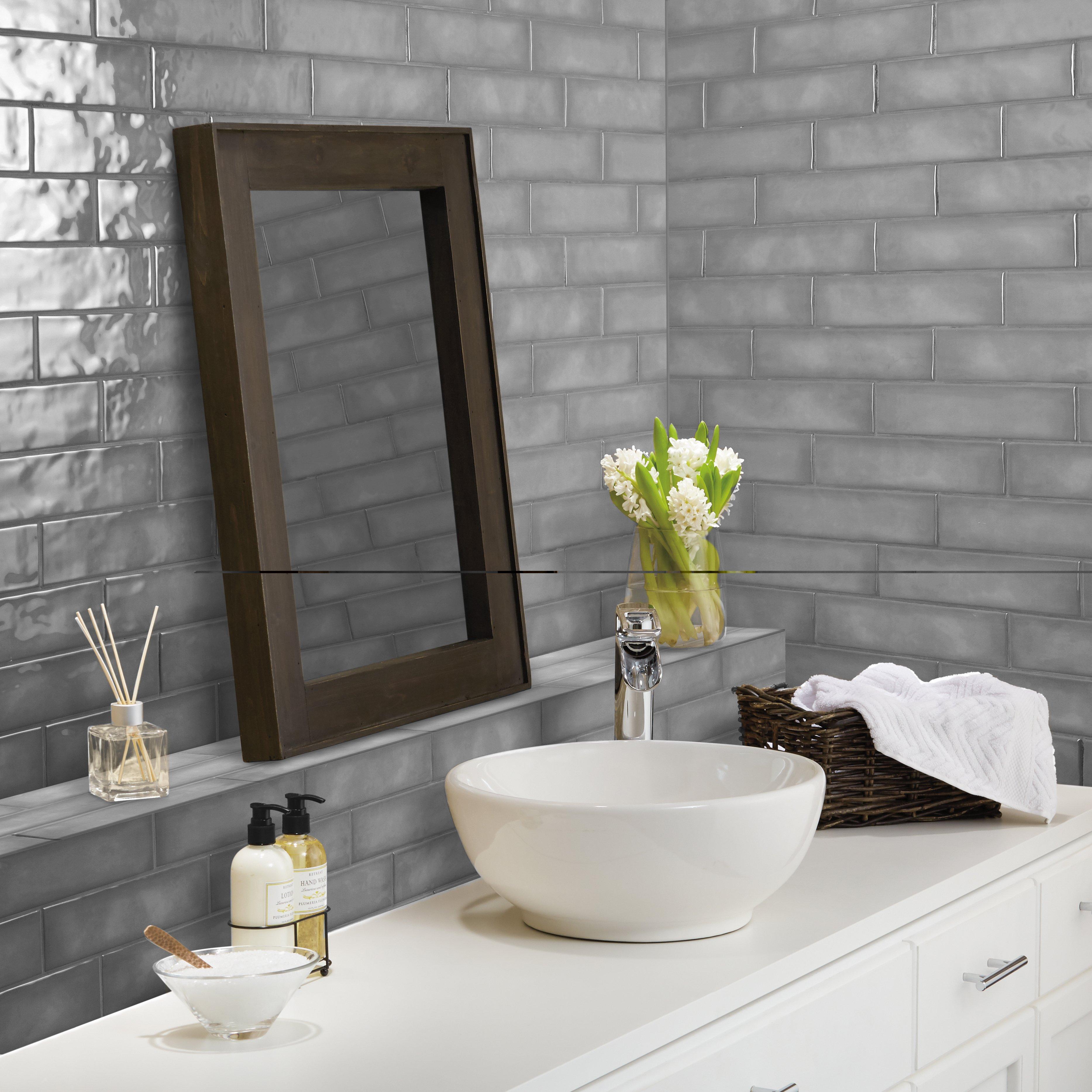 La Belle Nimbus Fog Ceramic Polished Tile