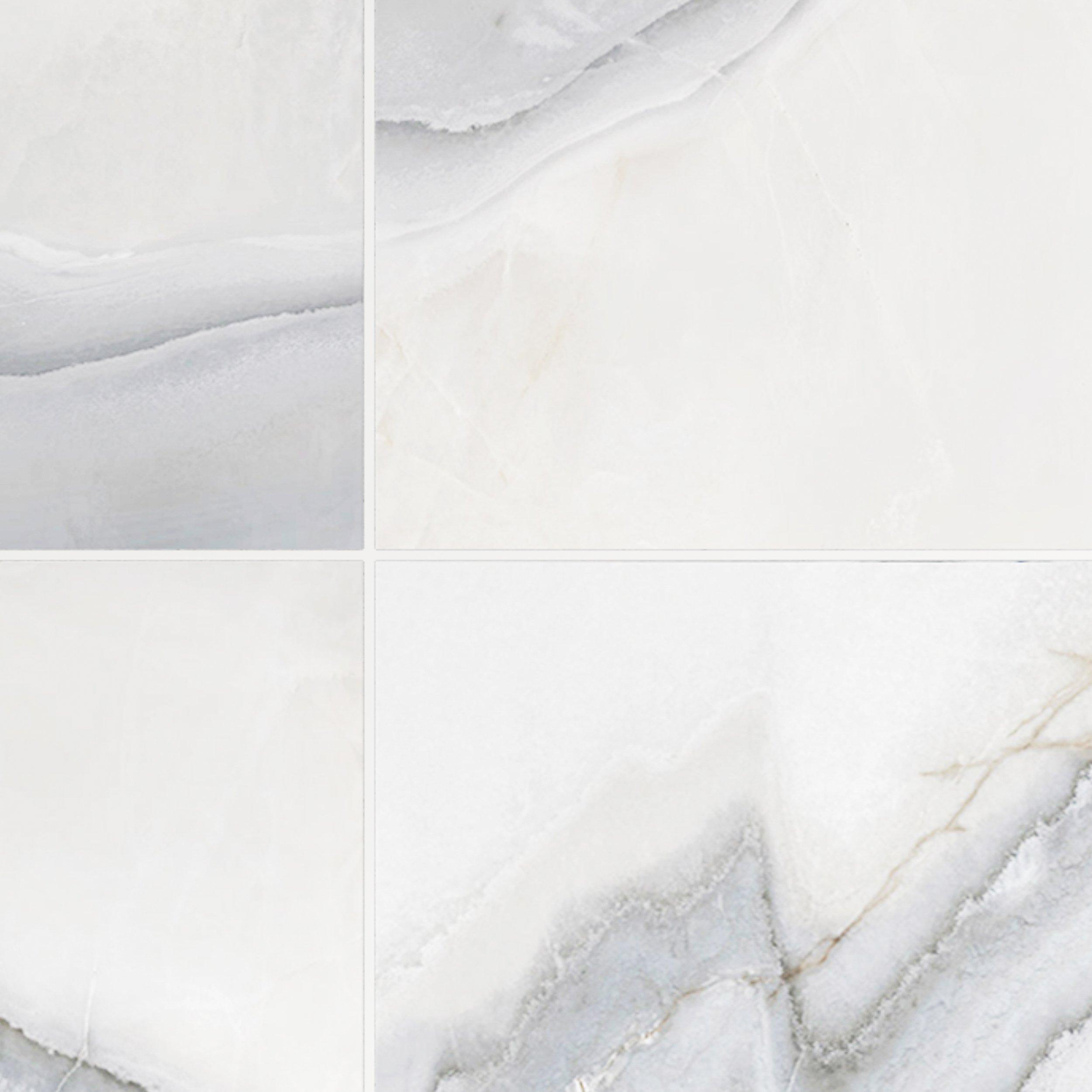 Lagos Blue Polished Porcelain Tile