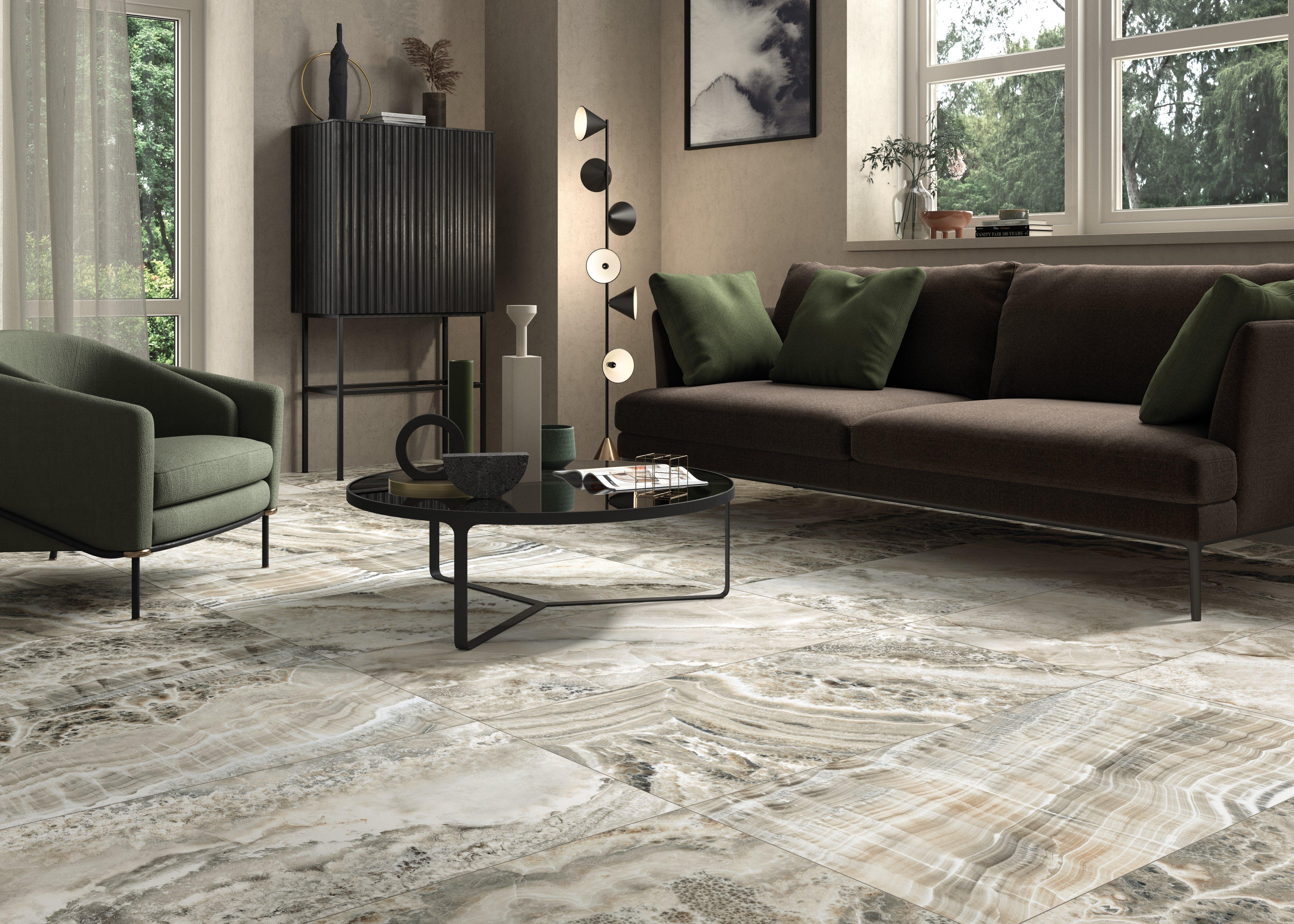 Nala Onyx Matte Porcelain Tile