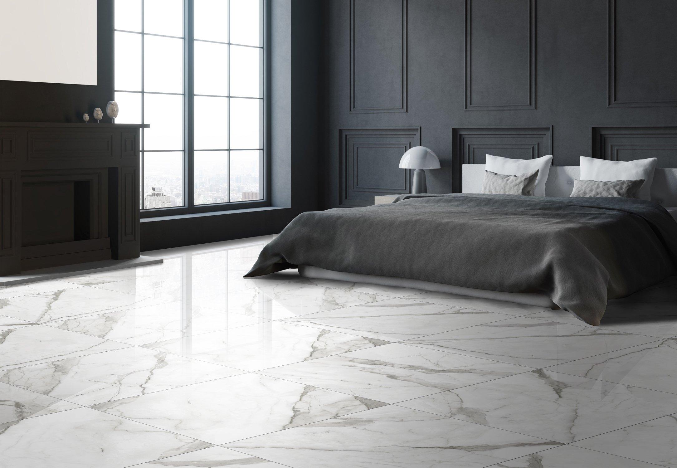 Carlini Bianca Polished Porcelain Tile