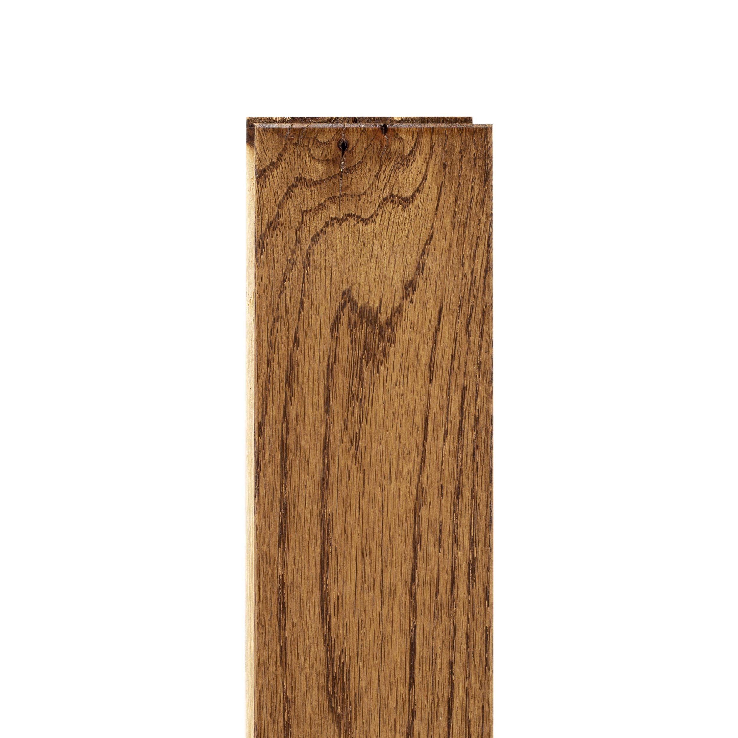 Saddle Red Oak Smooth Solid Hardwood