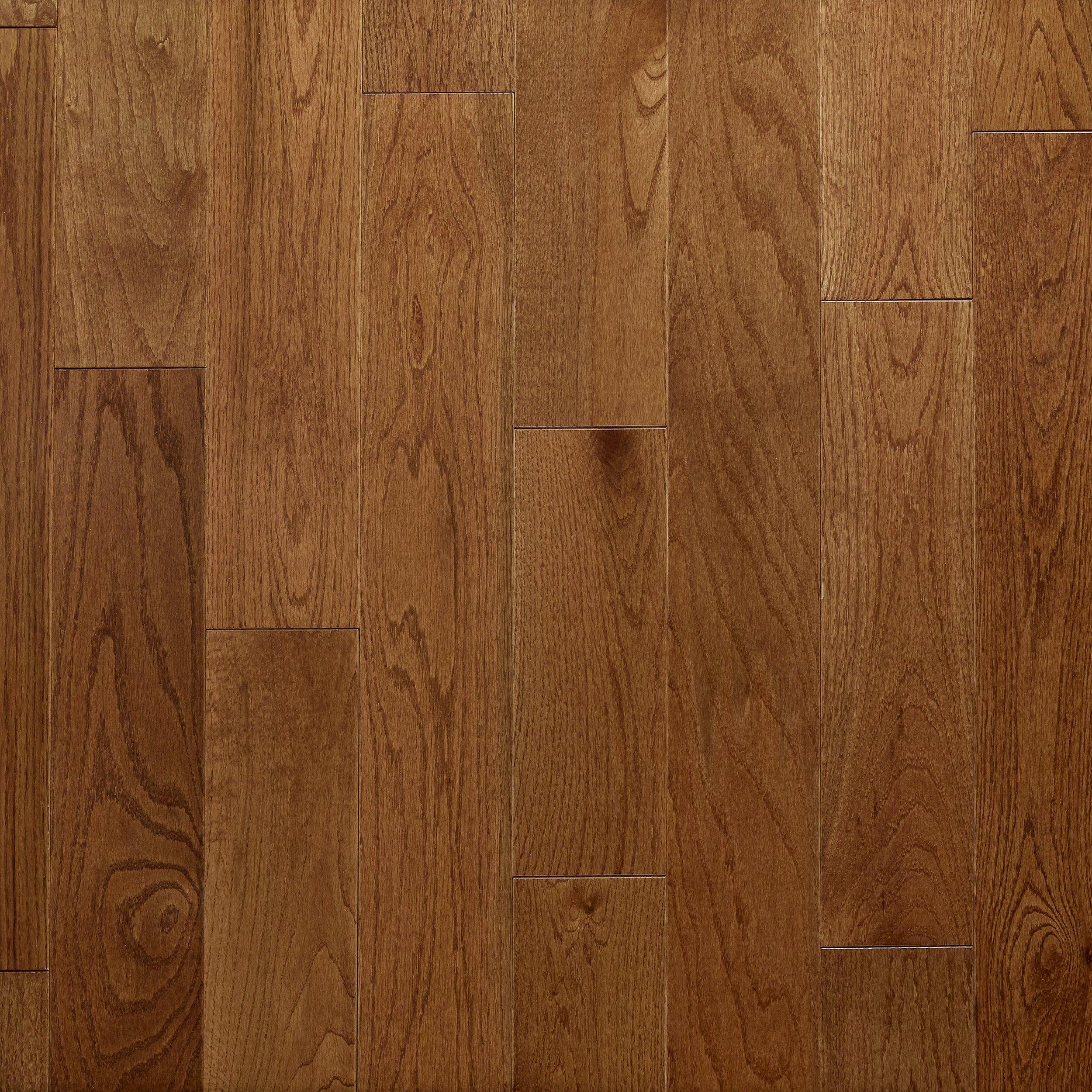 Saddle Red Oak Smooth Solid Hardwood