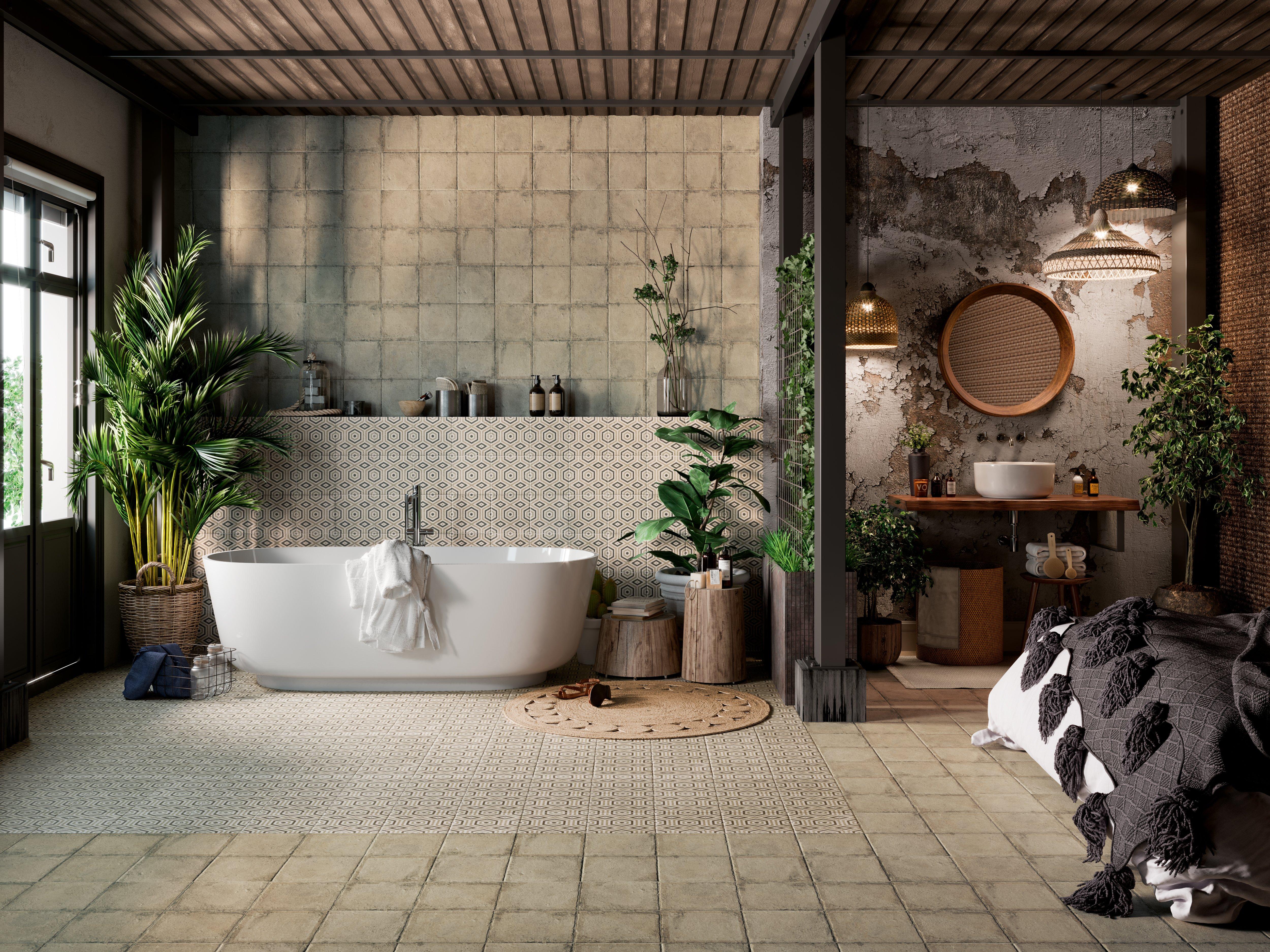 Tangram Trance Porcelain Tile