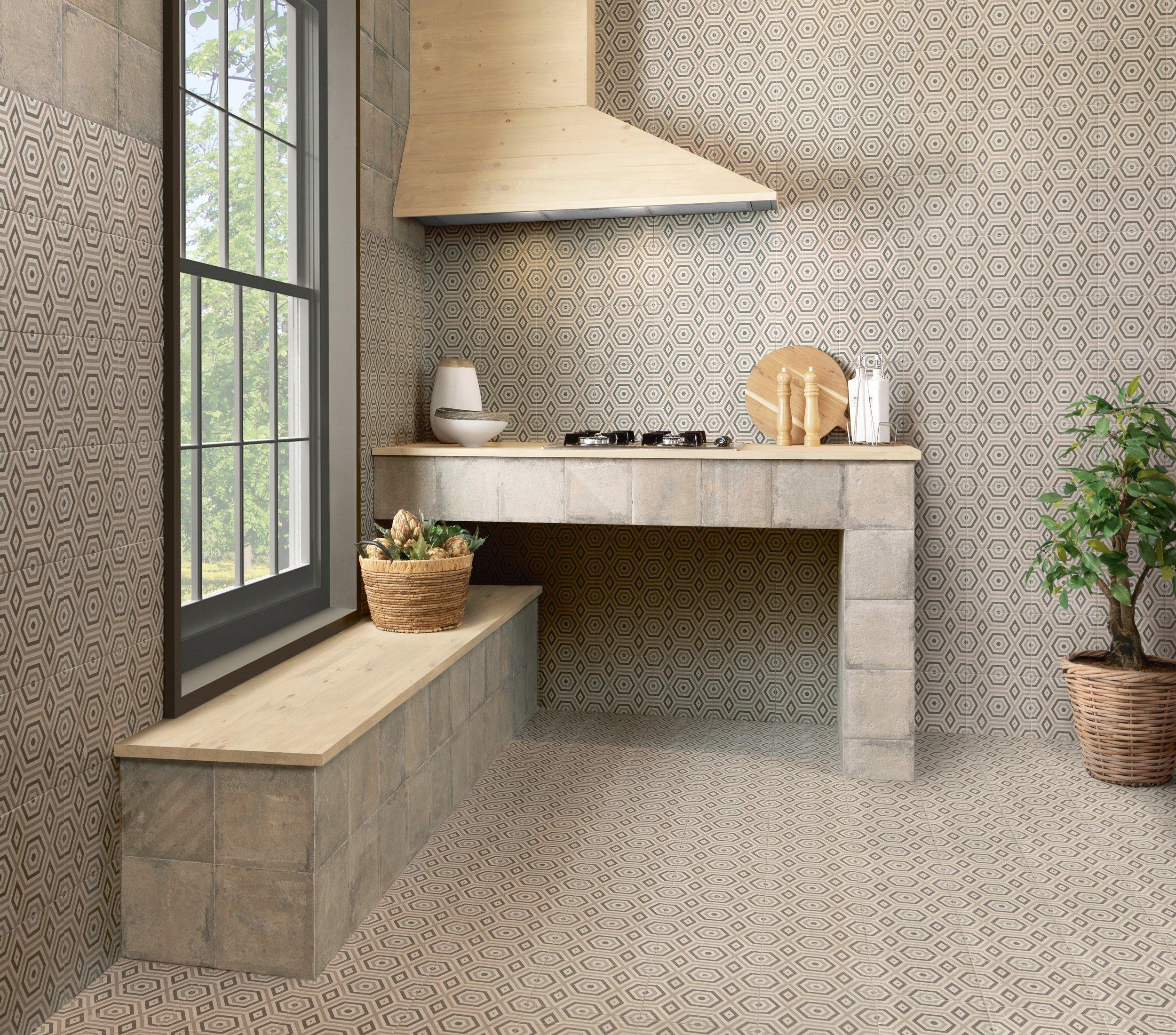 Tangram Trance Porcelain Tile