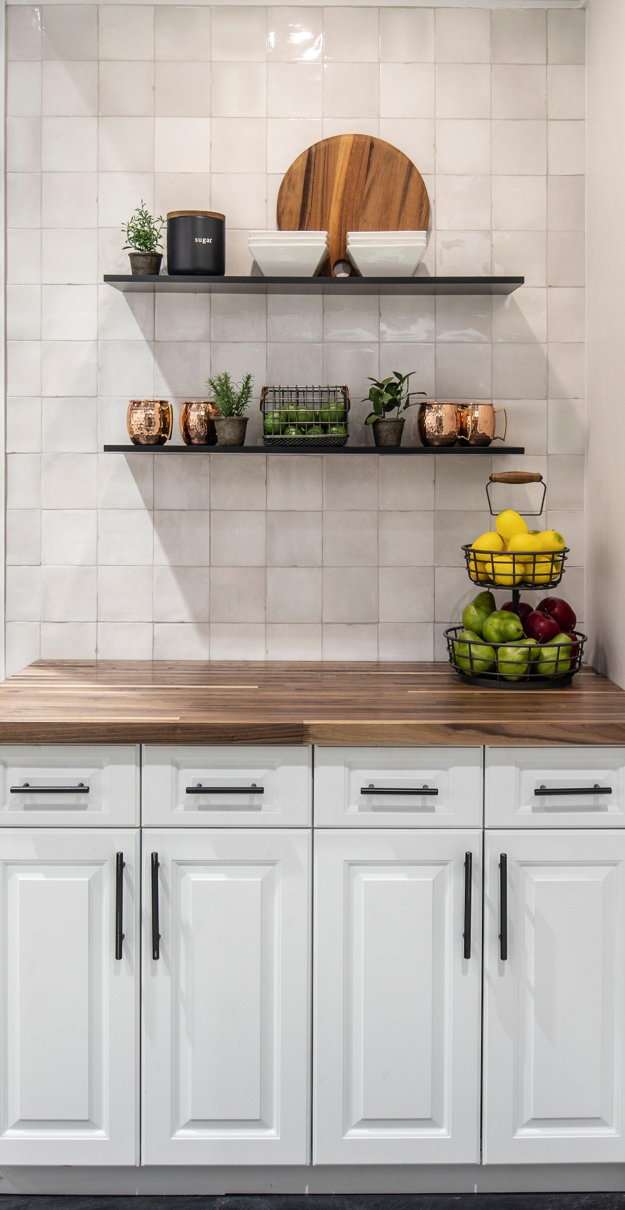 Kitchen Floor Mat With Gray Moroccan Tiles Deisgn. Kitchen Mat, Door Mat,  Pet Mat. Grey Zellige Floor Tiles. 