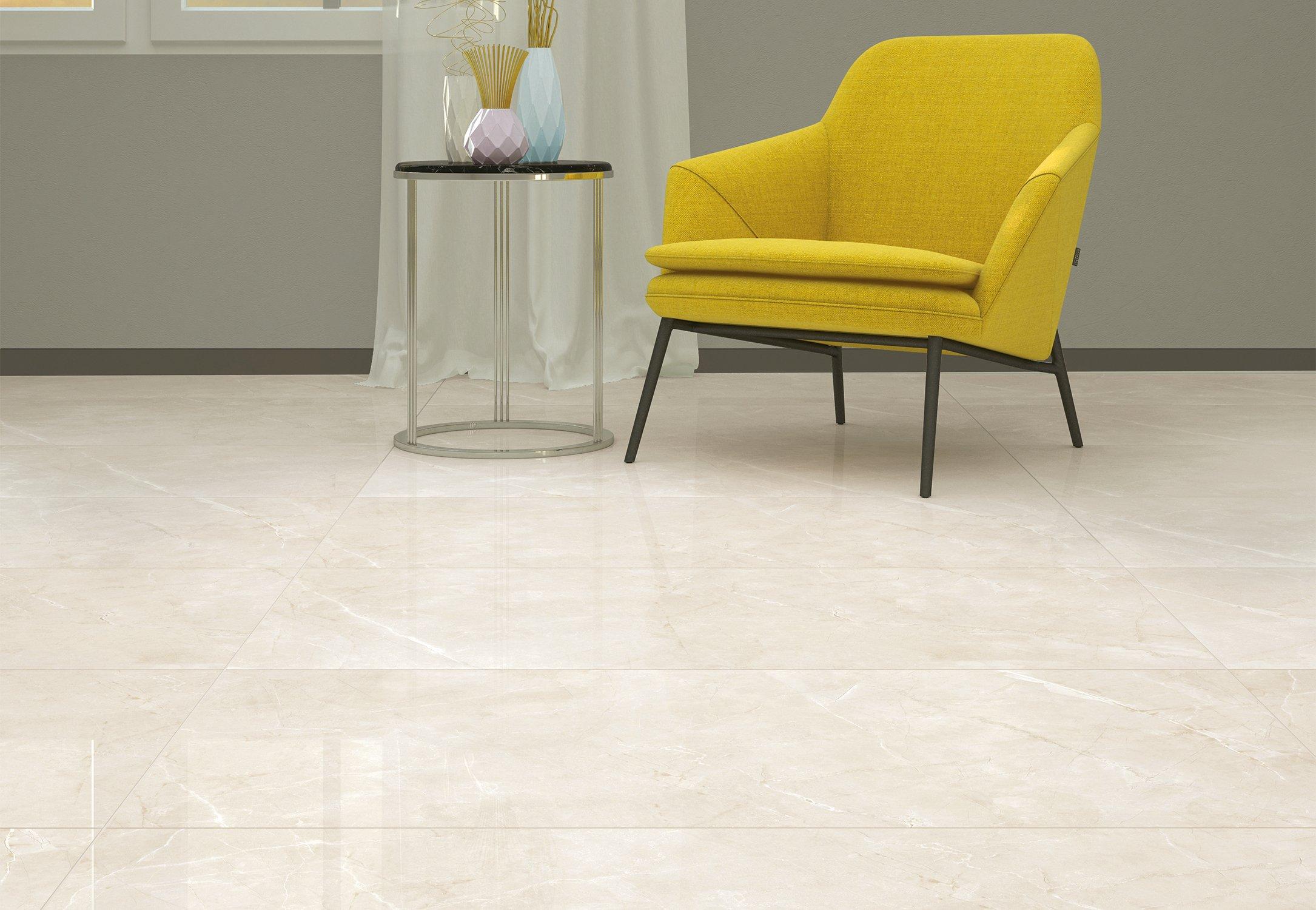 Seres Bianca Polished Porcelain Tile