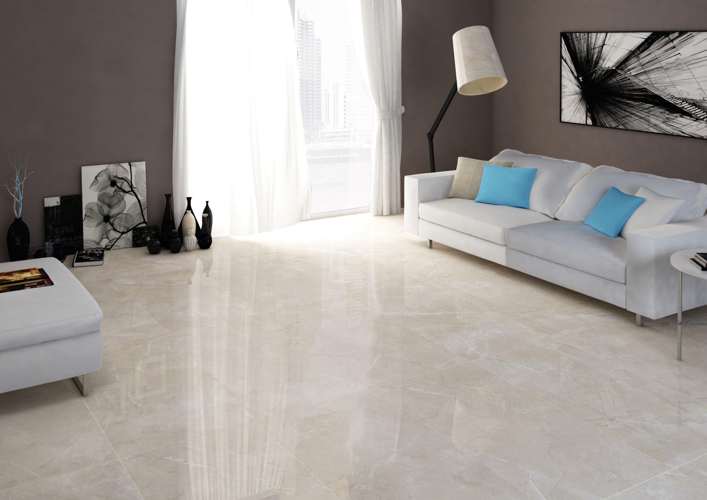 Seres Bianca Polished Porcelain Tile