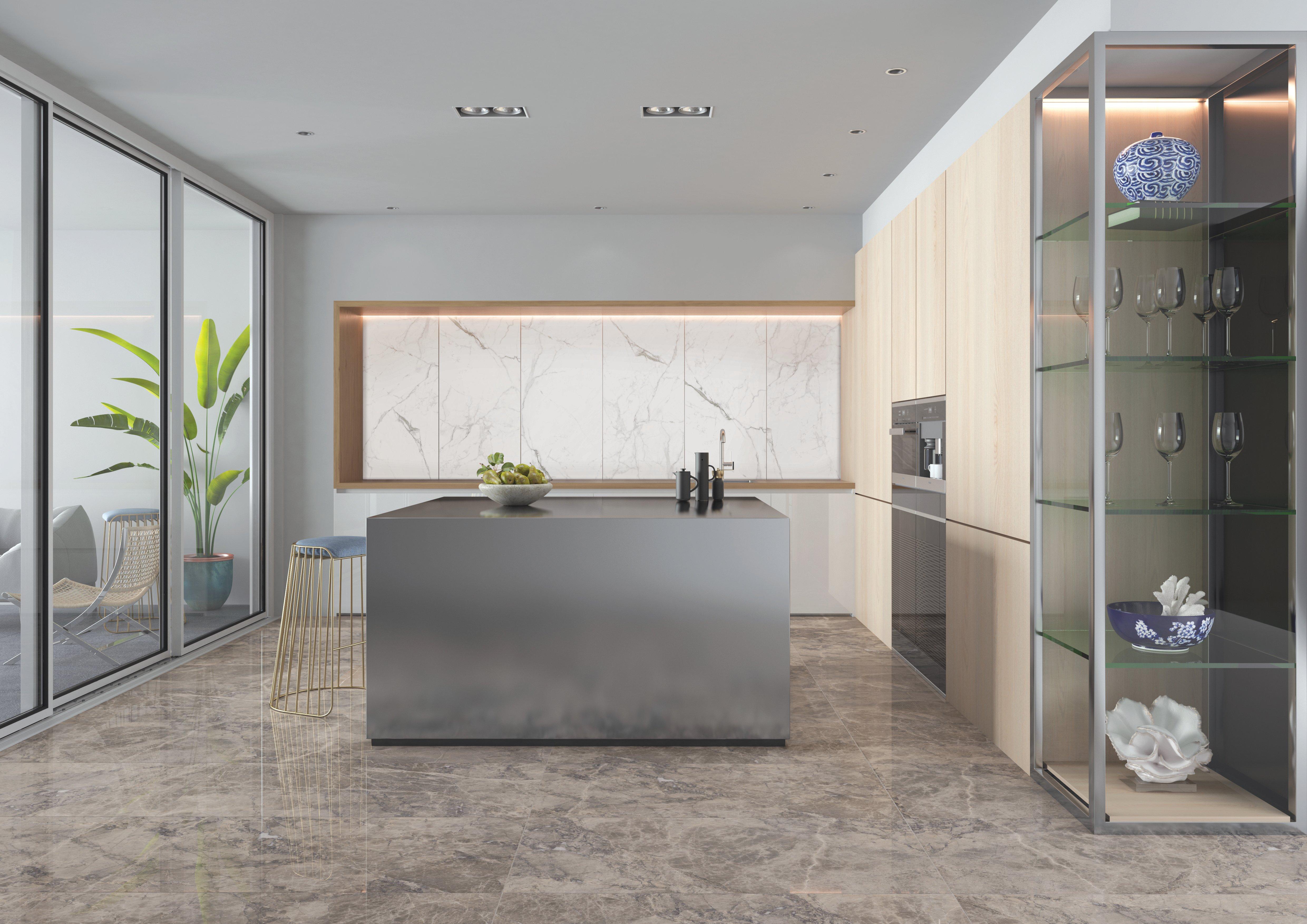 Arlon Gris Polished Porcelain Tile