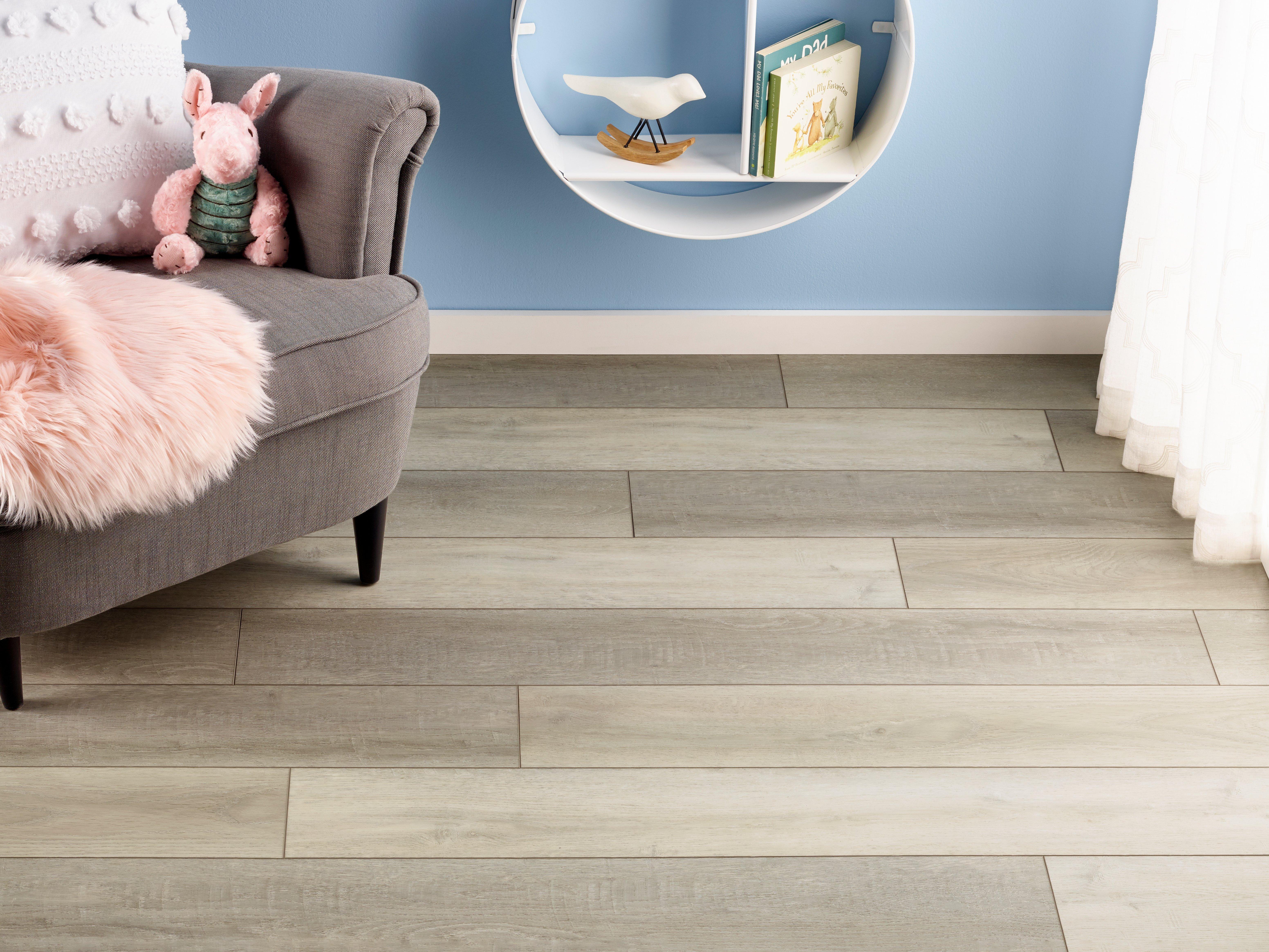 Empire Grey Luxury Plank - Cork Back | Floor and Decor