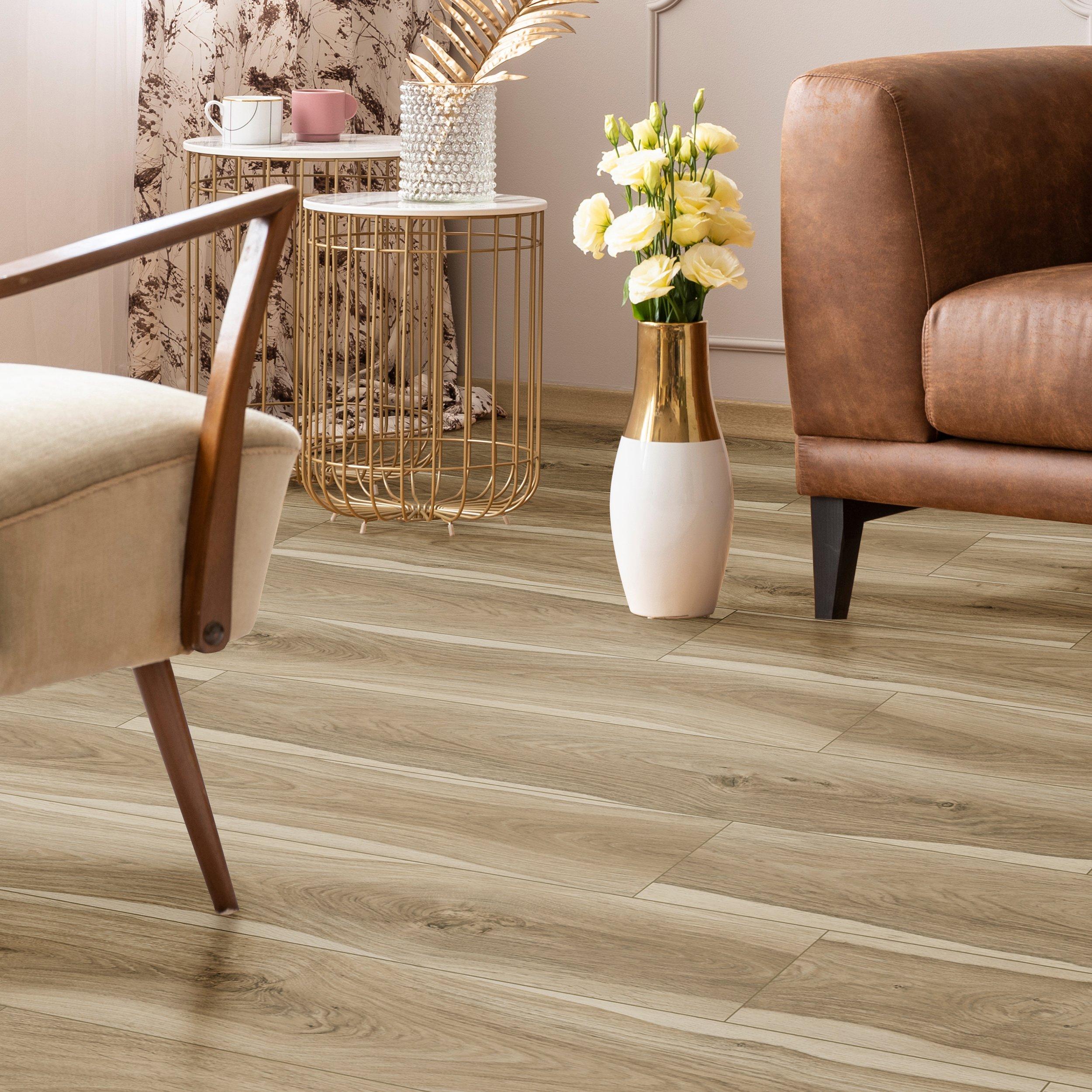 Spalted Sand Maple Water Resistant Laminate | Floor and Decor