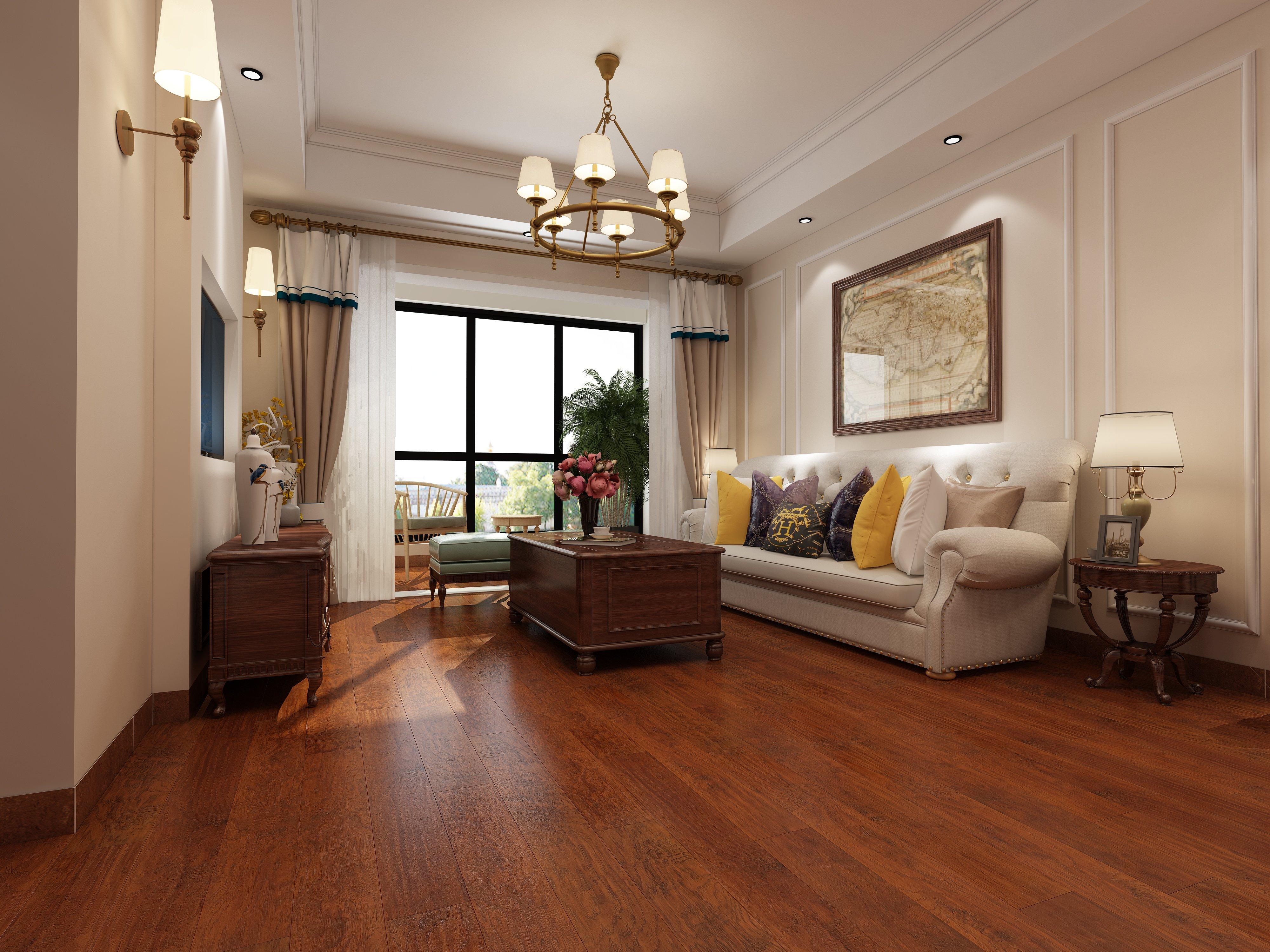 Ridgeway Hickory Laminate Flooring, Sample