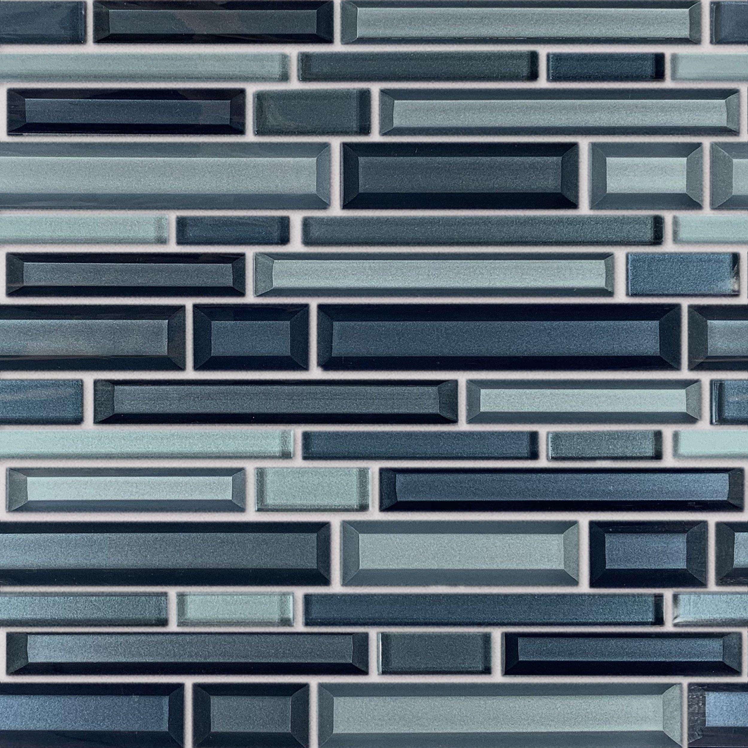 Veronique Vetro Linear Glass Mosaic