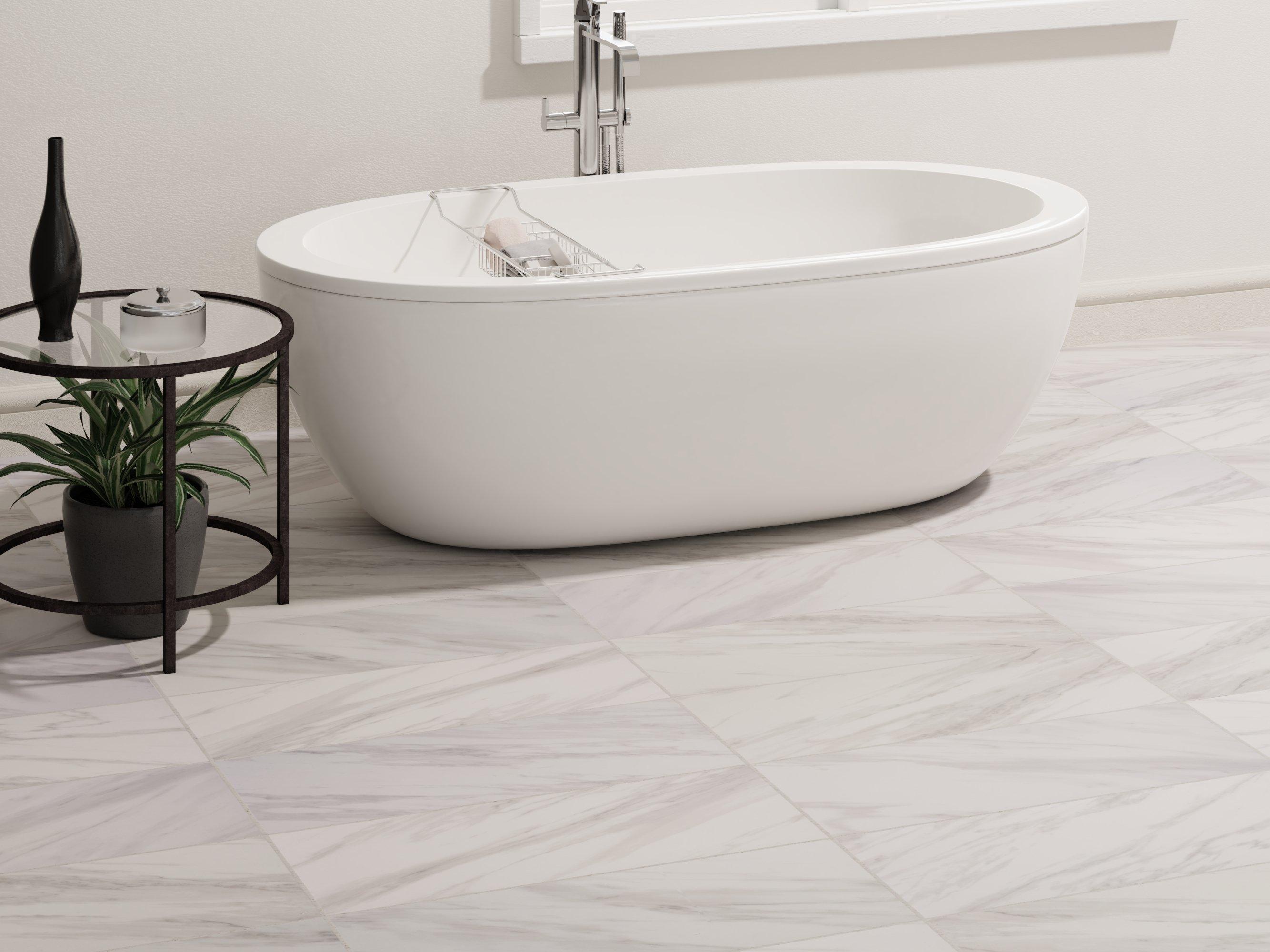 Cesari Bianca III Matte Porcelain Tile