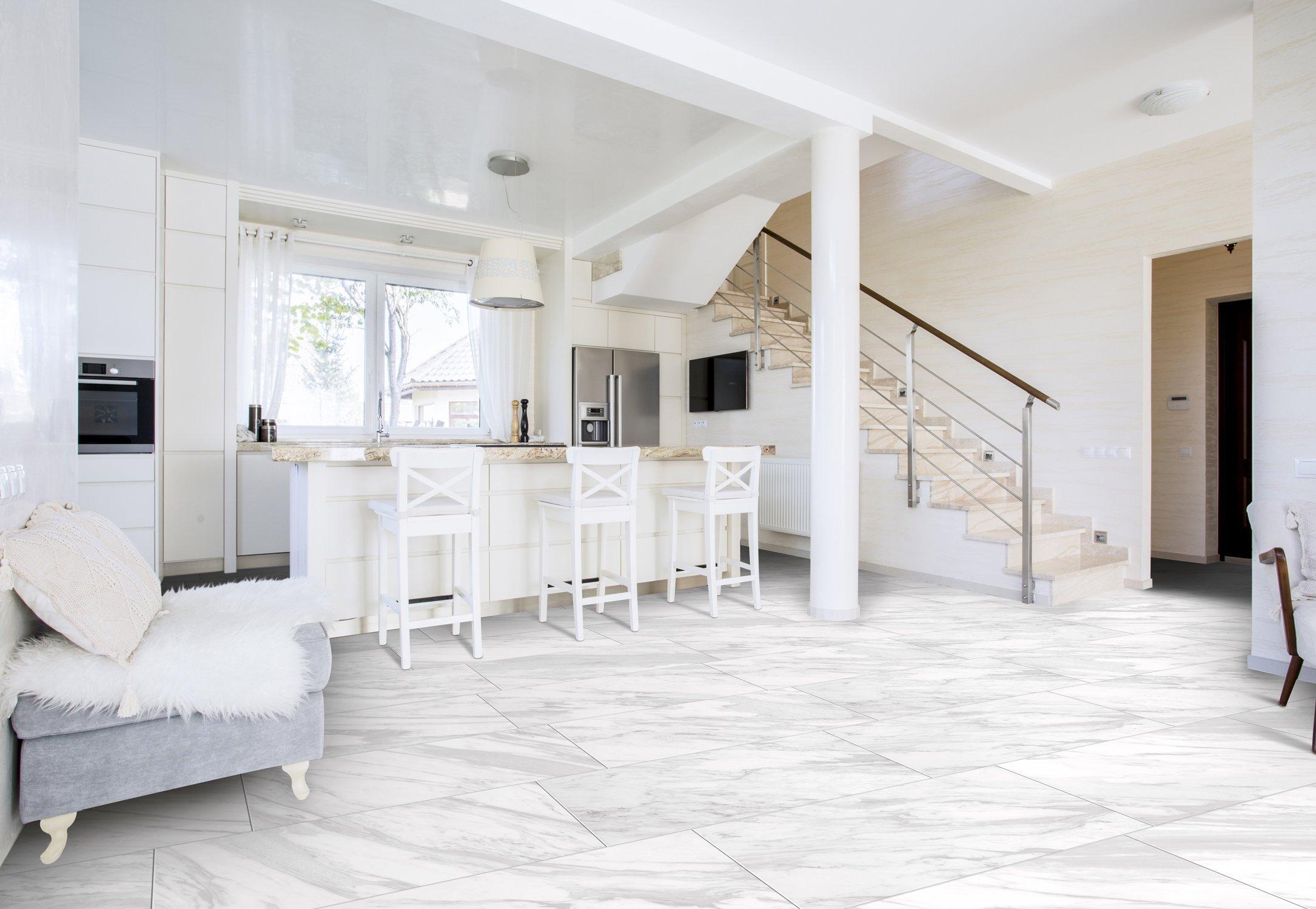 Cesari Bianca III Matte Porcelain Tile