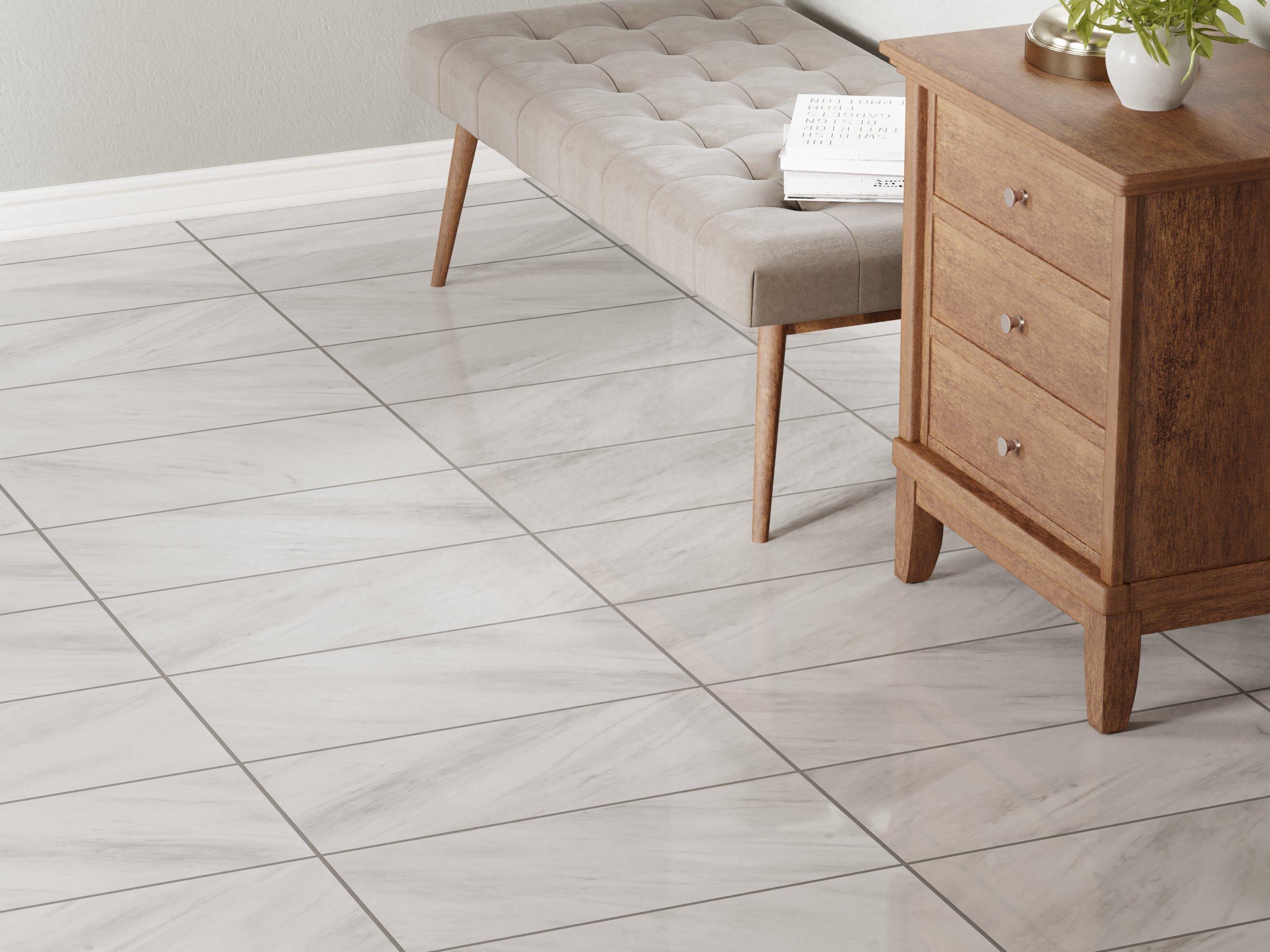 Cesari Bianca III Polished Porcelain Tile