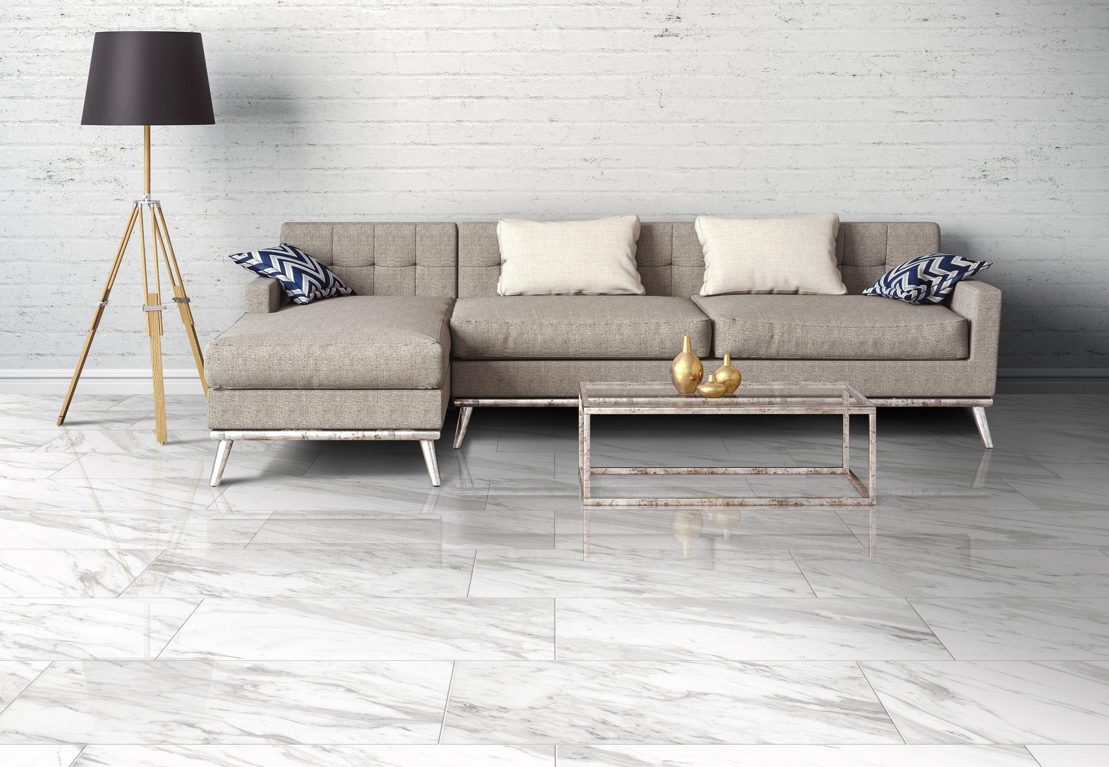 Cesari Bianca III Polished Porcelain Tile