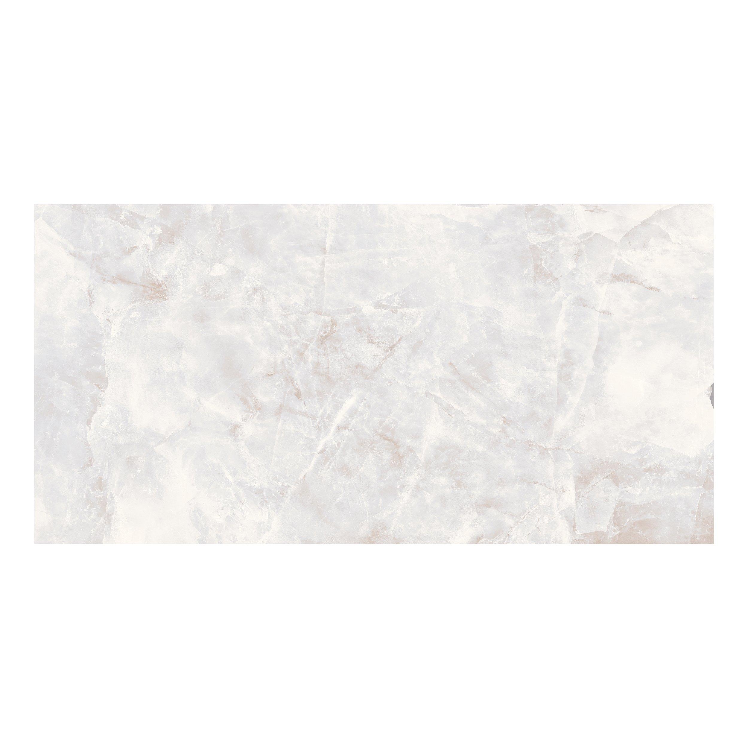 Crystal Gris II Polished Porcelain Tile - Gray Tile