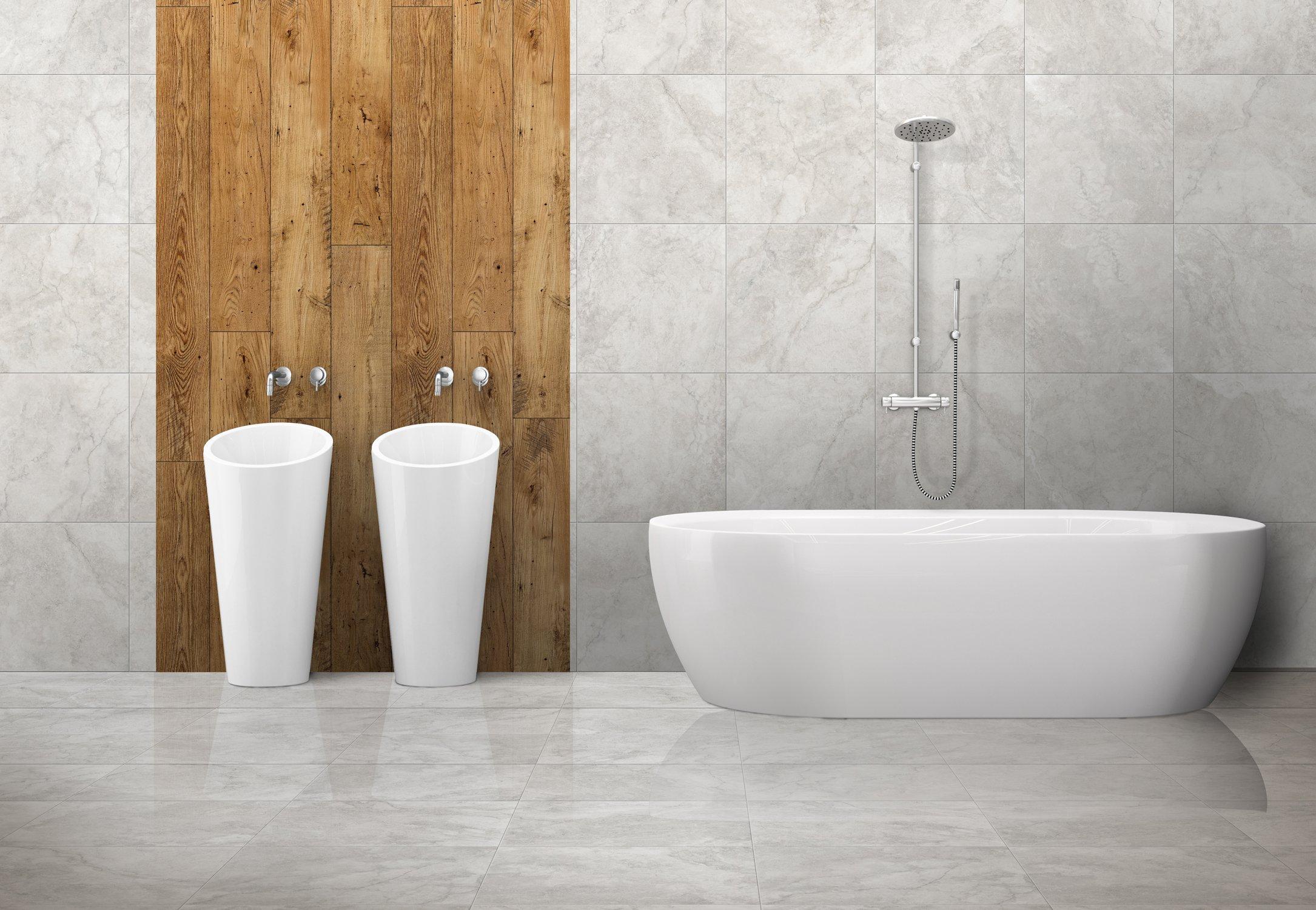 Kodiak White II Polished Porcelain Tile
