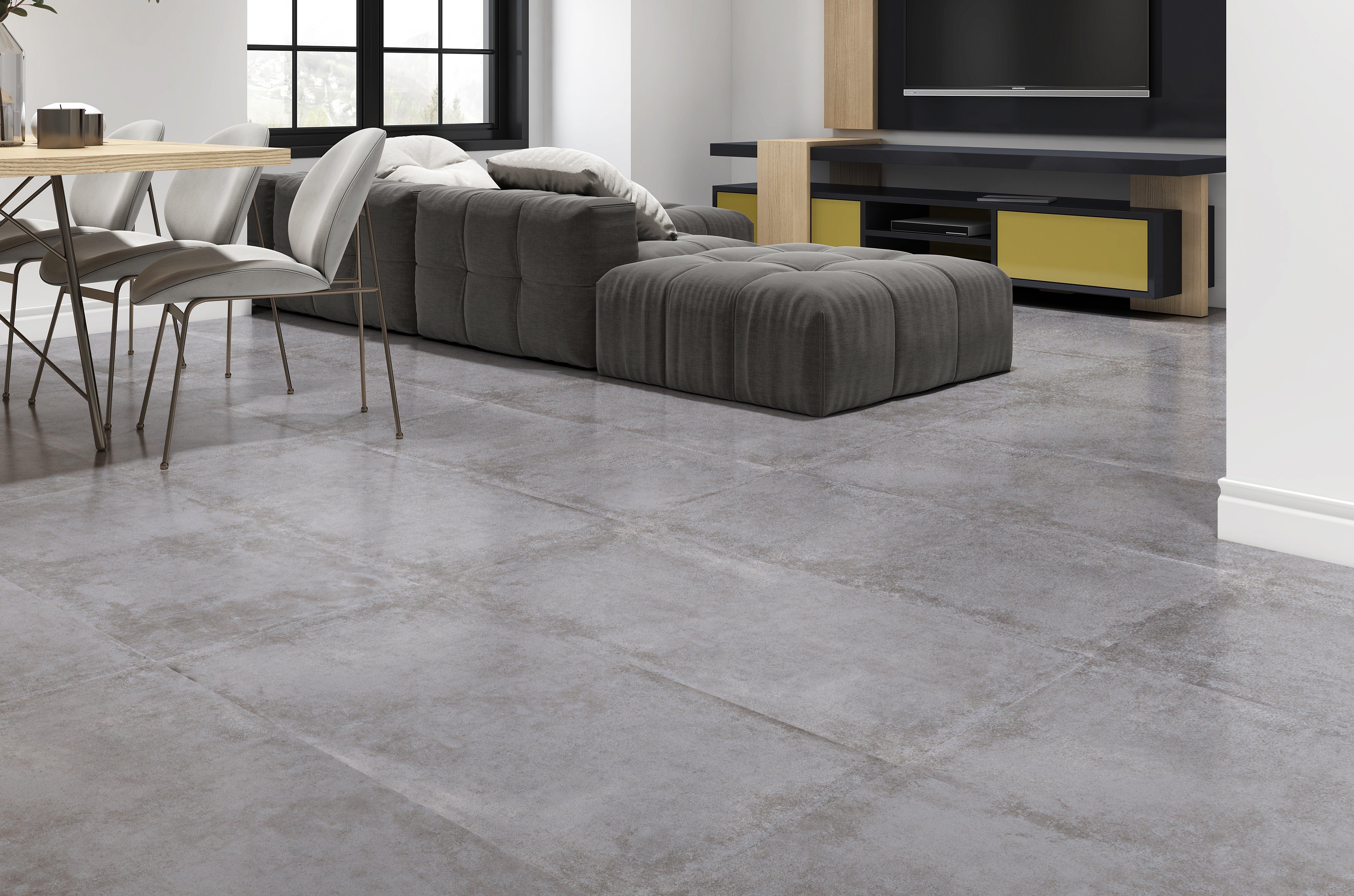 Presidio Gray II Matte Porcelain Tile