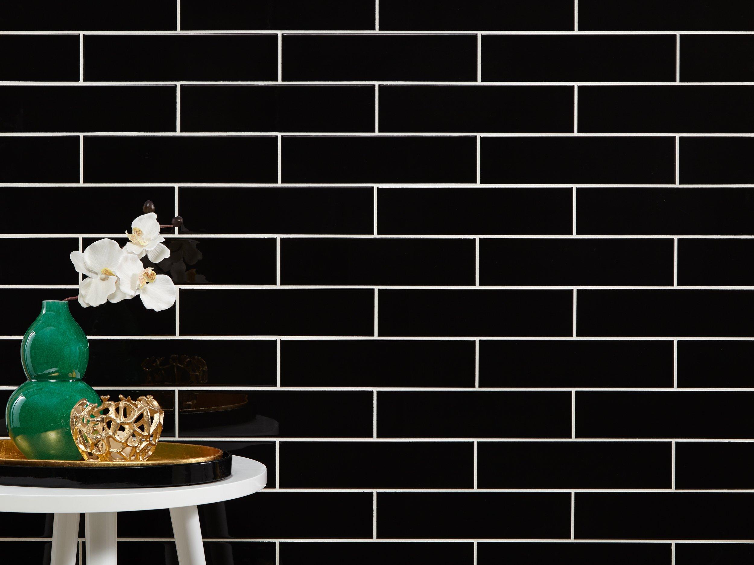 Raven Polished Ceramic Tile