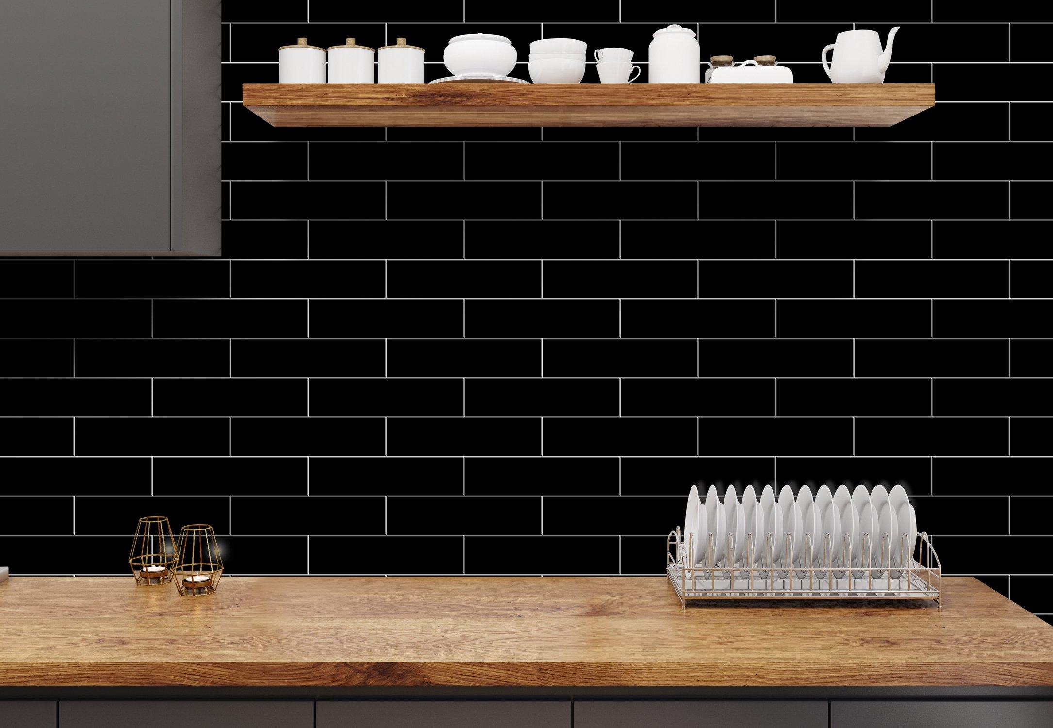 Raven Polished Ceramic Tile