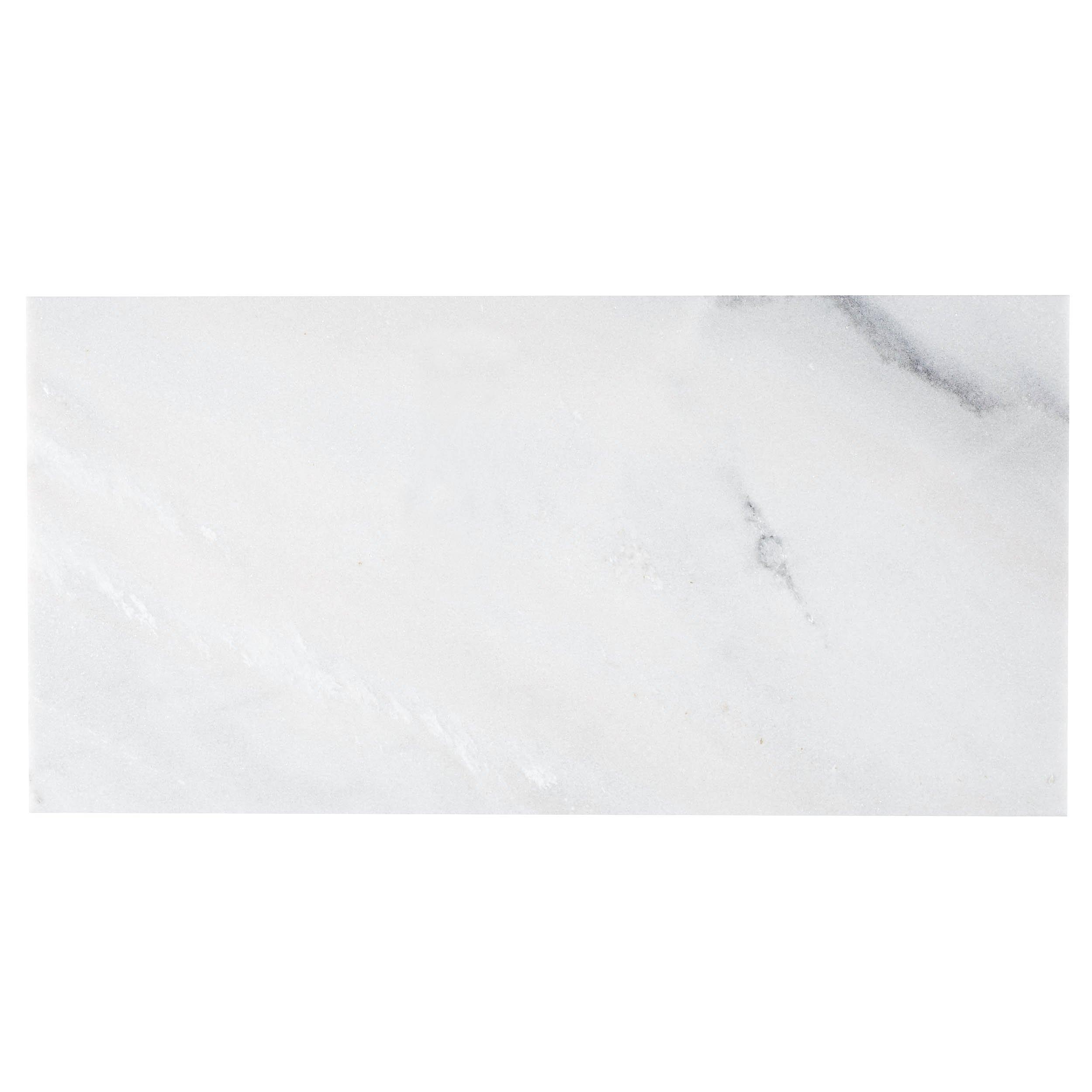 Anderson White Polished Floor Tiles - Tiles from Tile Mountain