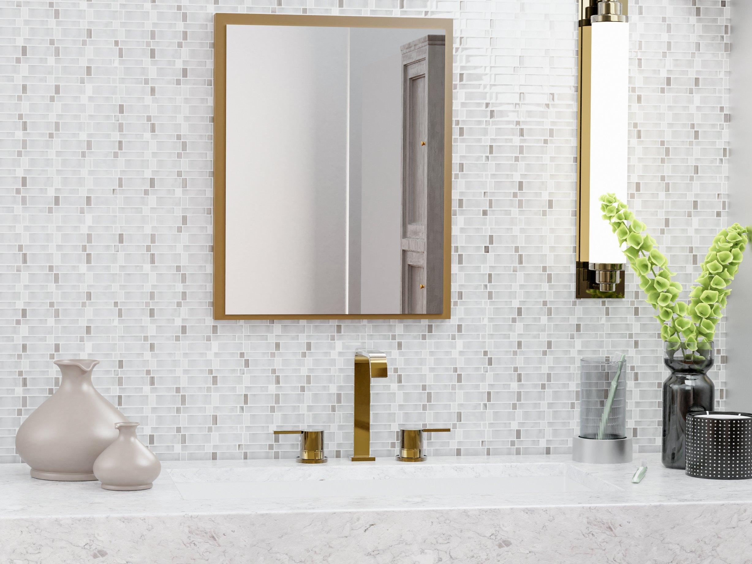 Maui Wave II Glass Mosaic