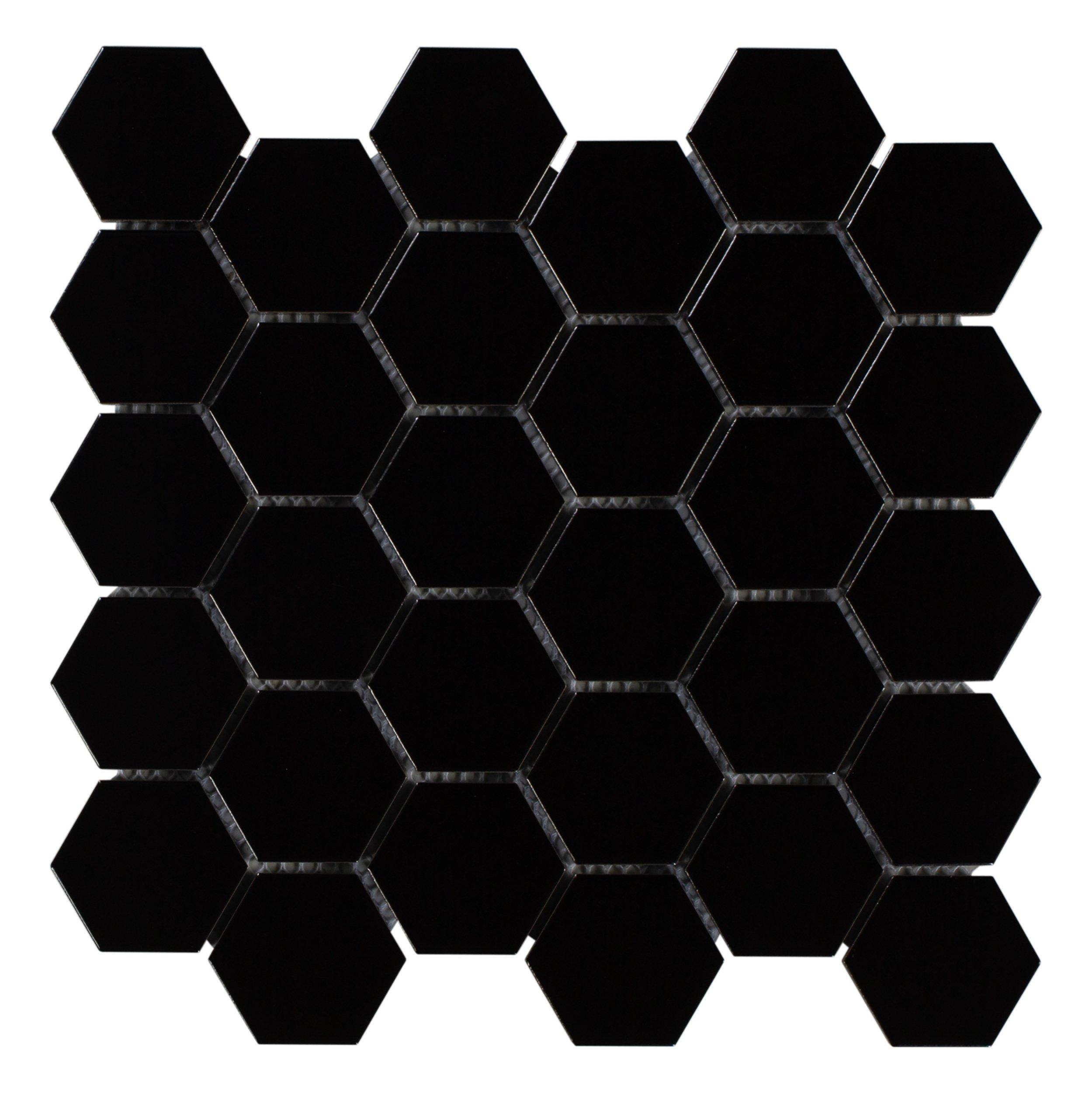 Мозайка Hexagon Black 27,2x30,4x0,6