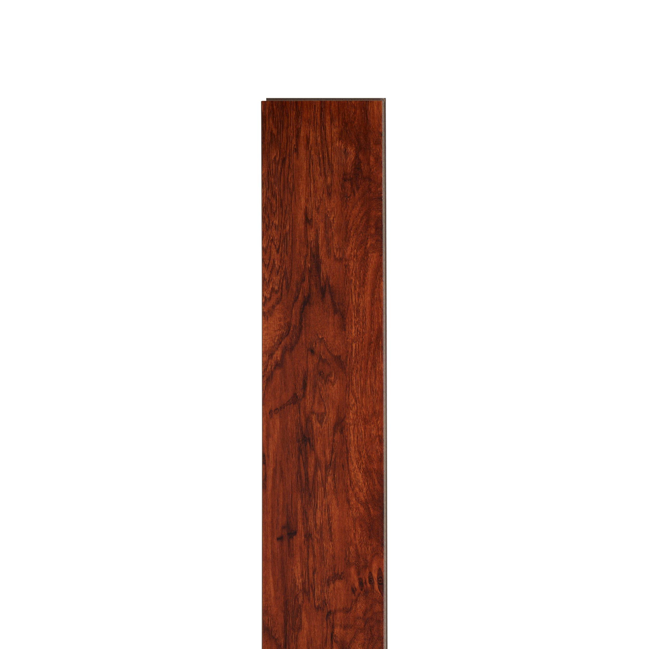 Grande Hickory Rigid Core Luxury Vinyl Plank - Cork Back
