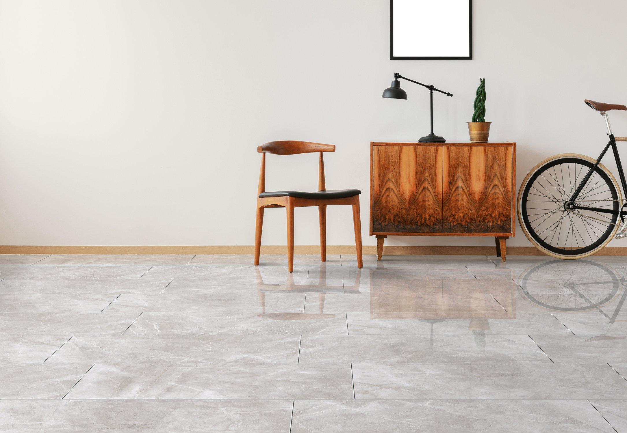 Samarra Gray Polished Porcelain Tile