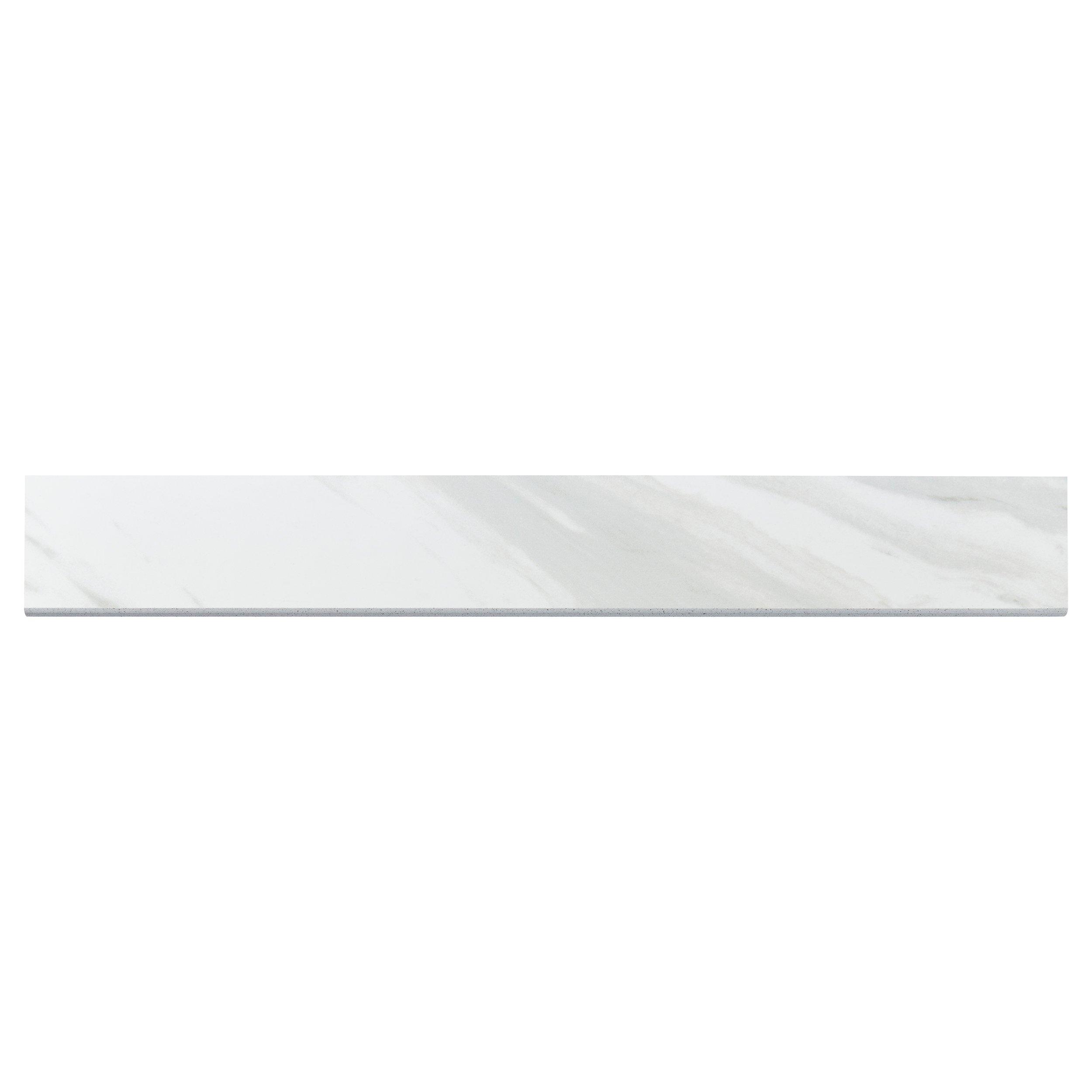 Cesari Bianca III Polished Porcelain Bullnose - 3 x 24 - 100782697 ...