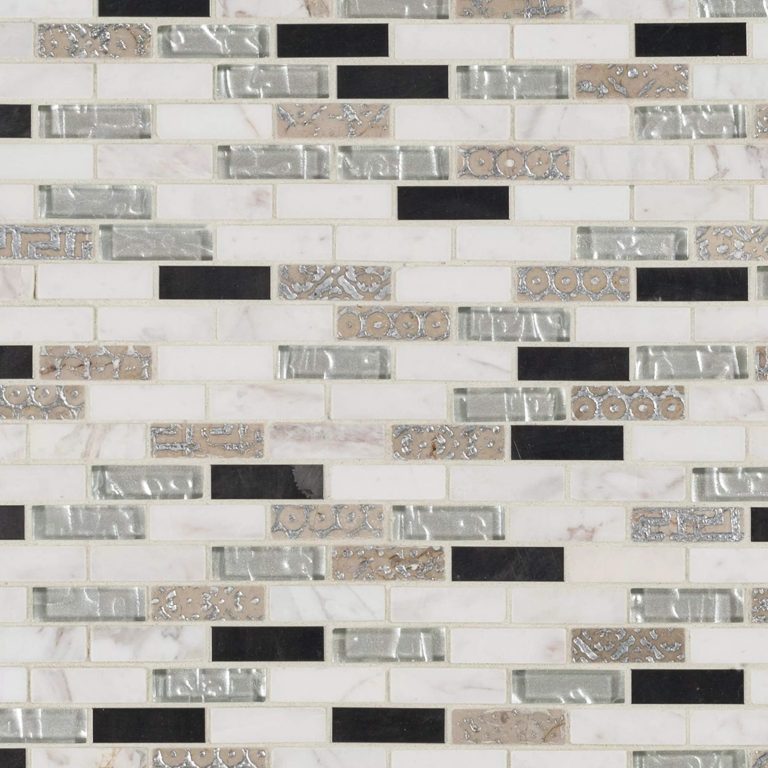Taveuni II Brick Glass Tile