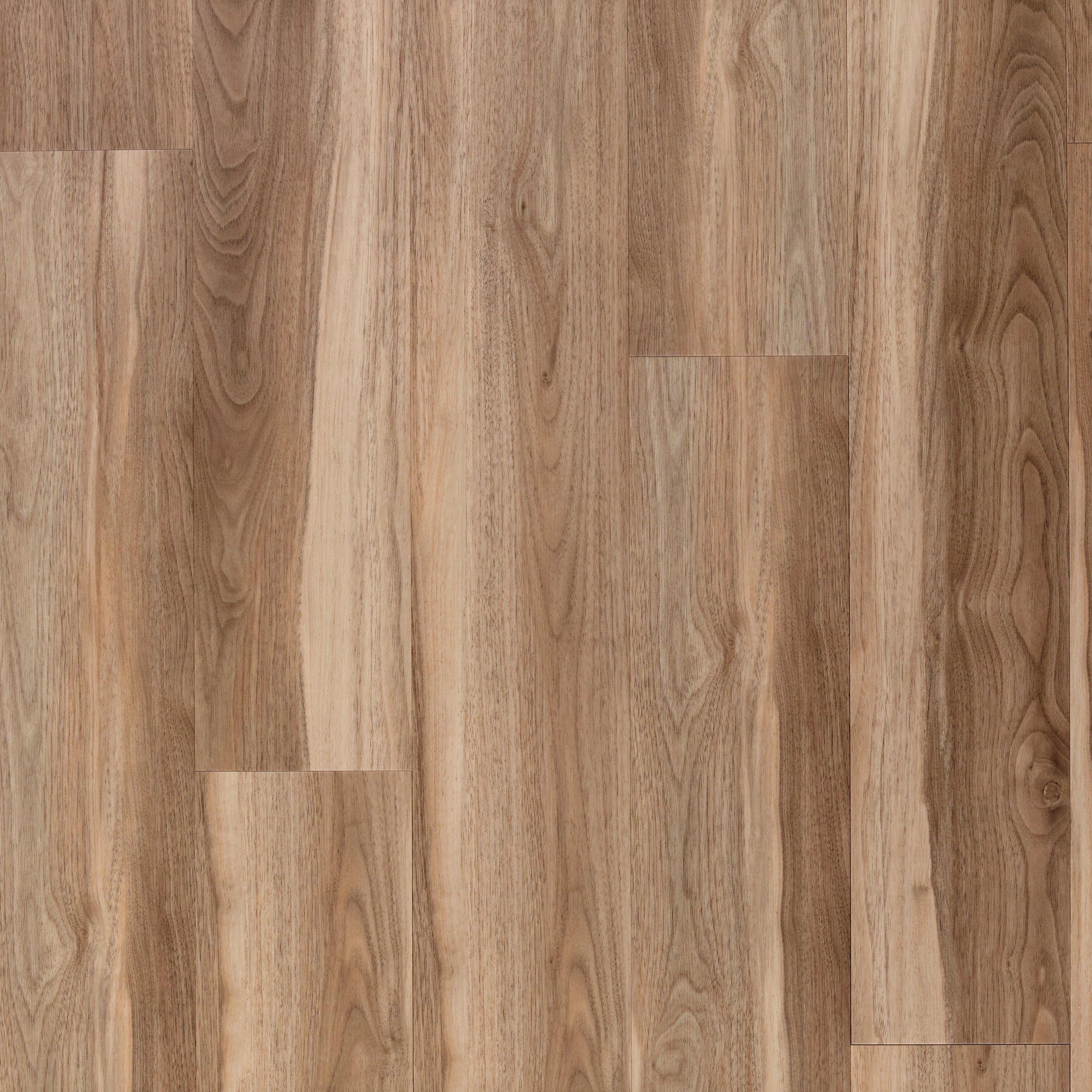 Saddle Walnut Rigid Core Luxury Vinyl Plank - Cork Back