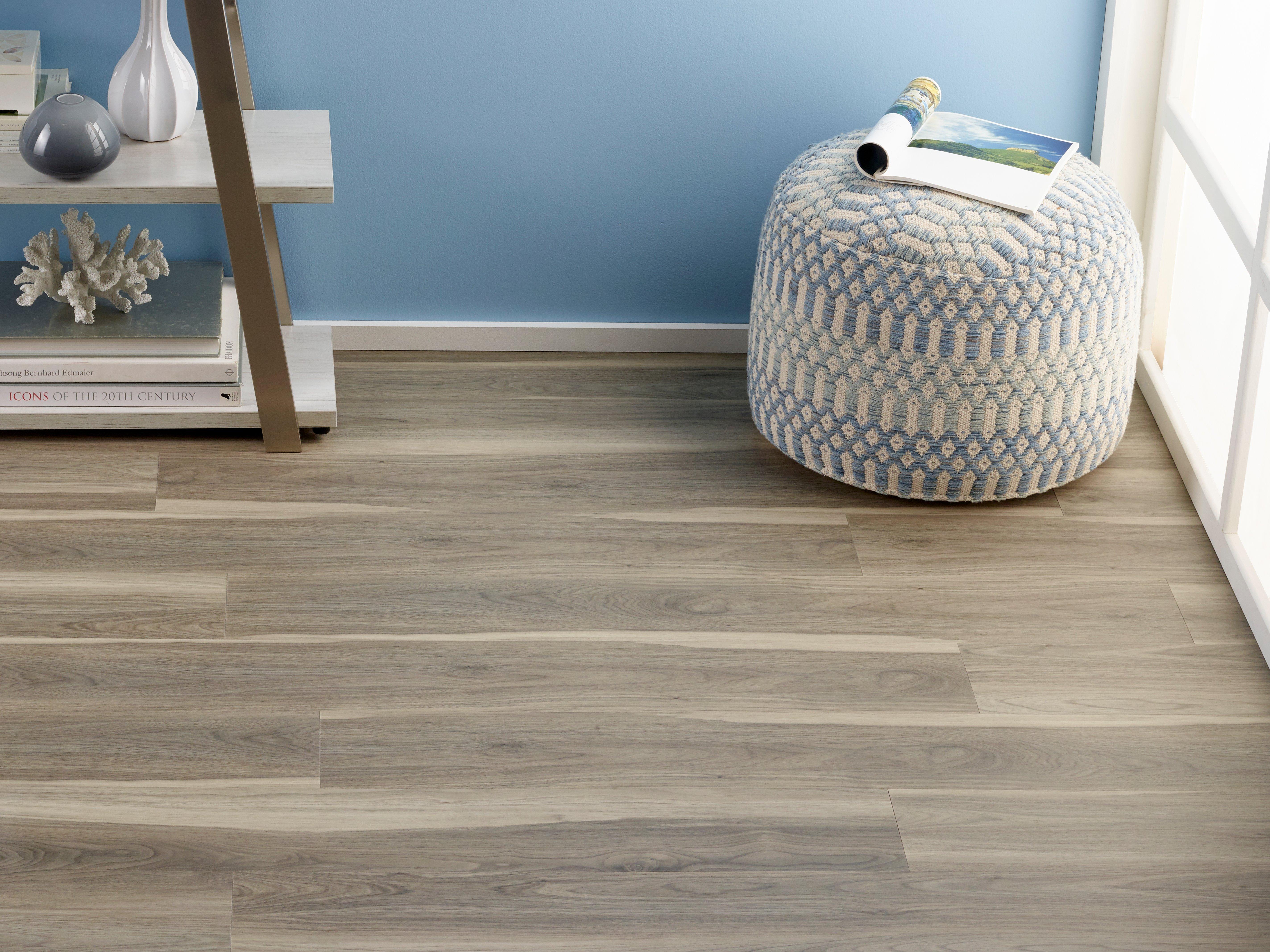 NuCore Performance | Earl Grey Rigid Core Luxury Vinyl Plank - Cork Back, 8 mm - Floor & Decor