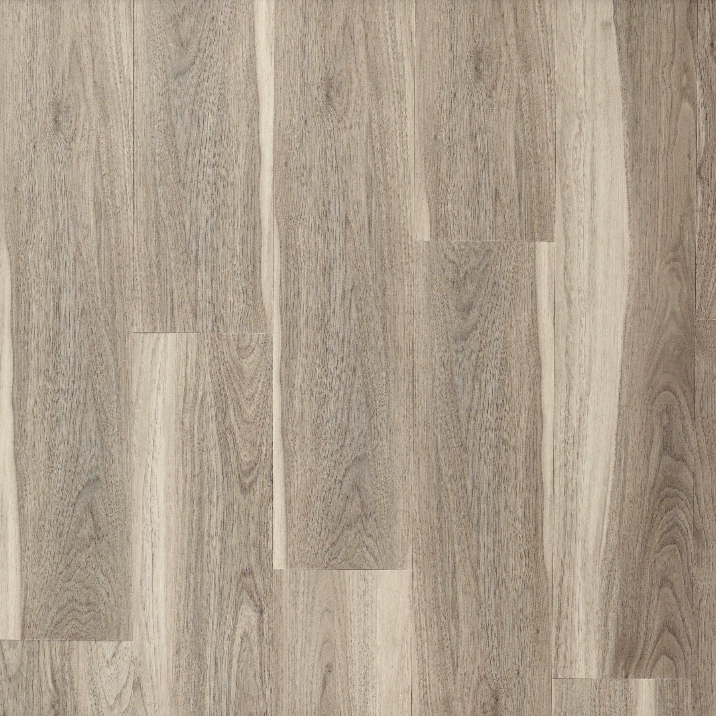 Walnut Greige Sapwood Rigid Core Luxury Vinyl Plank - Cork Back