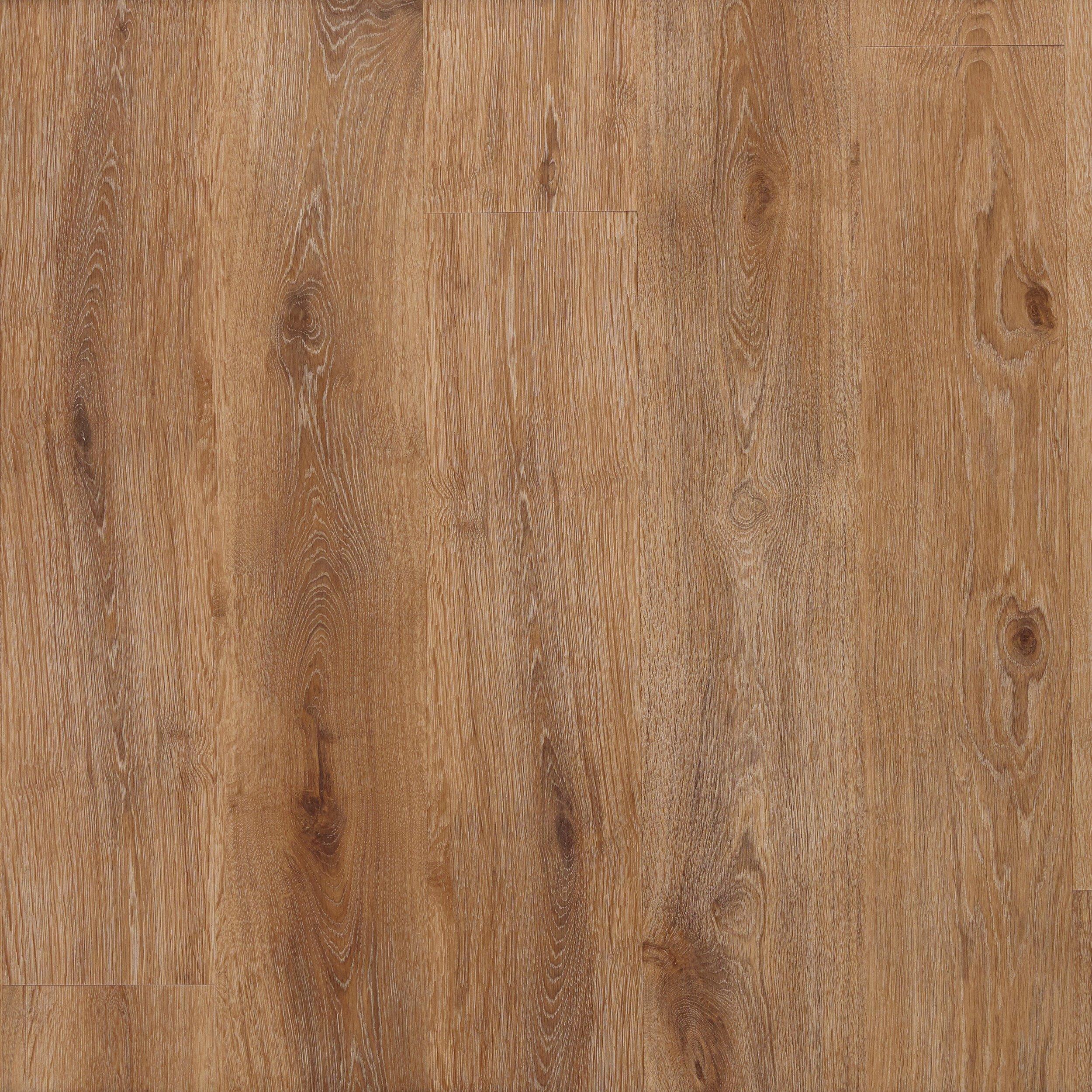 Sahara Gunstock Ceruse Rigid Core Luxury Vinyl Plank - Cork Back