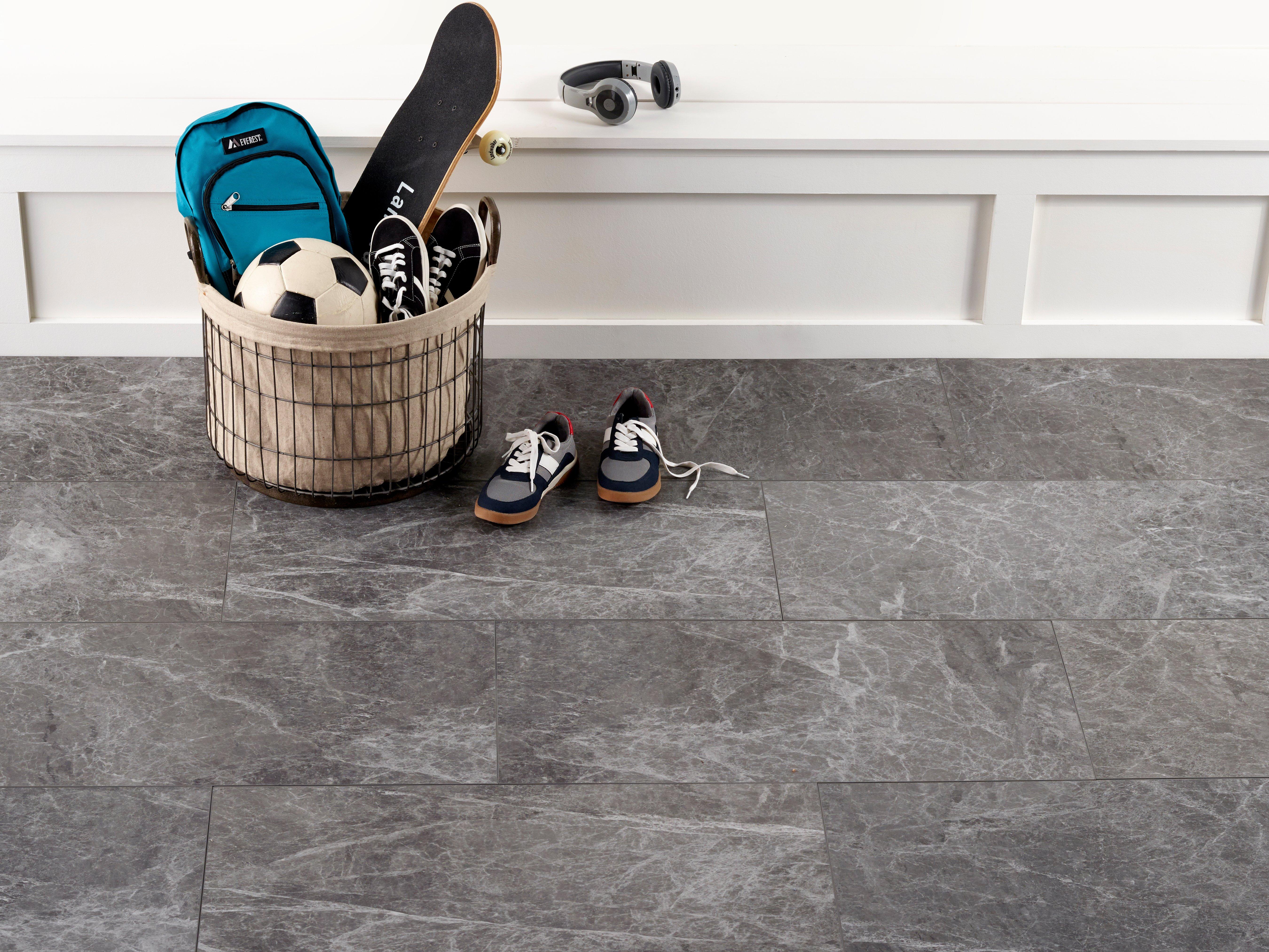 Gray Marble Luxury Vinyl Tile – All Your Flooring