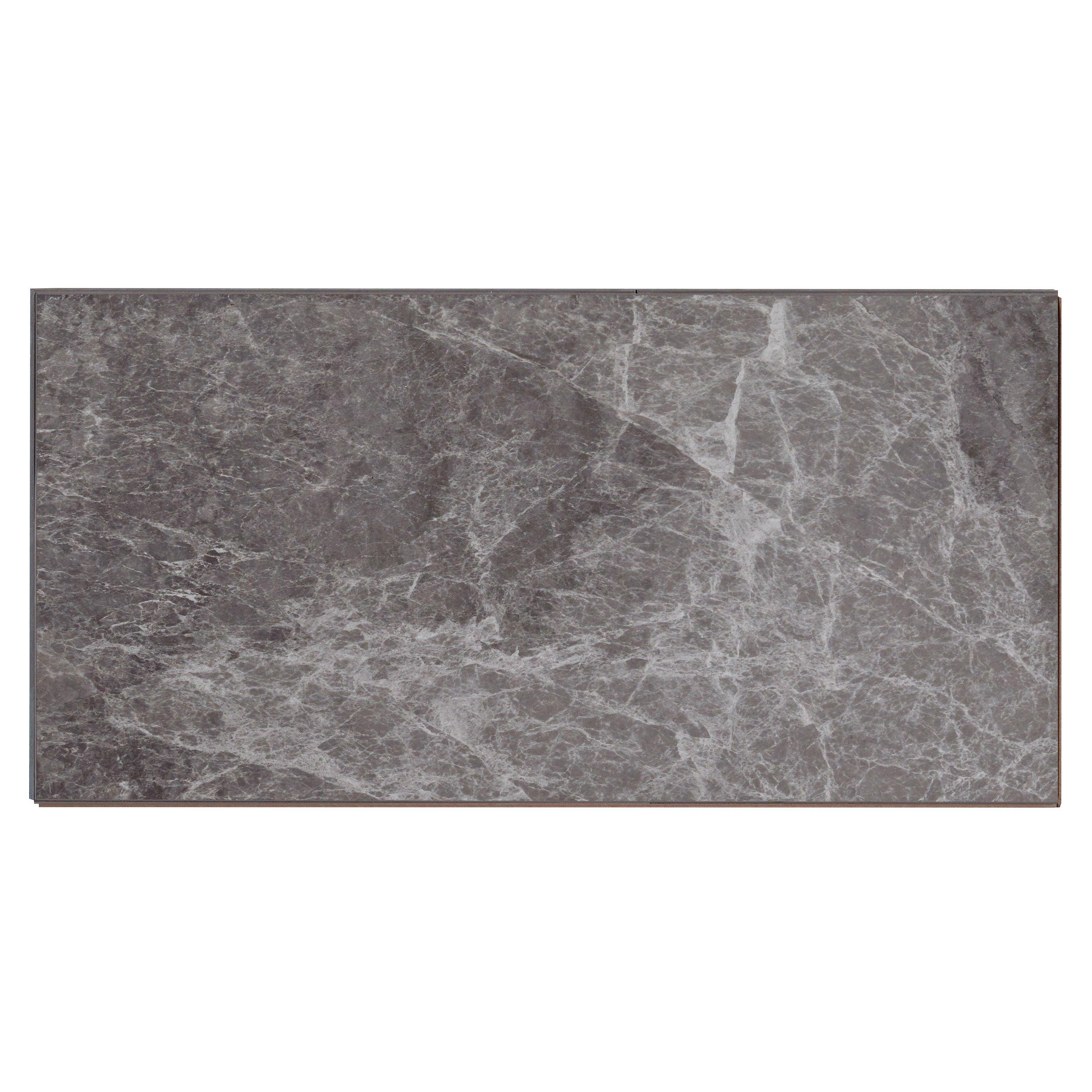 Stone Grey Marble Rigid Core Luxury, Grey Marble Vinyl Flooring