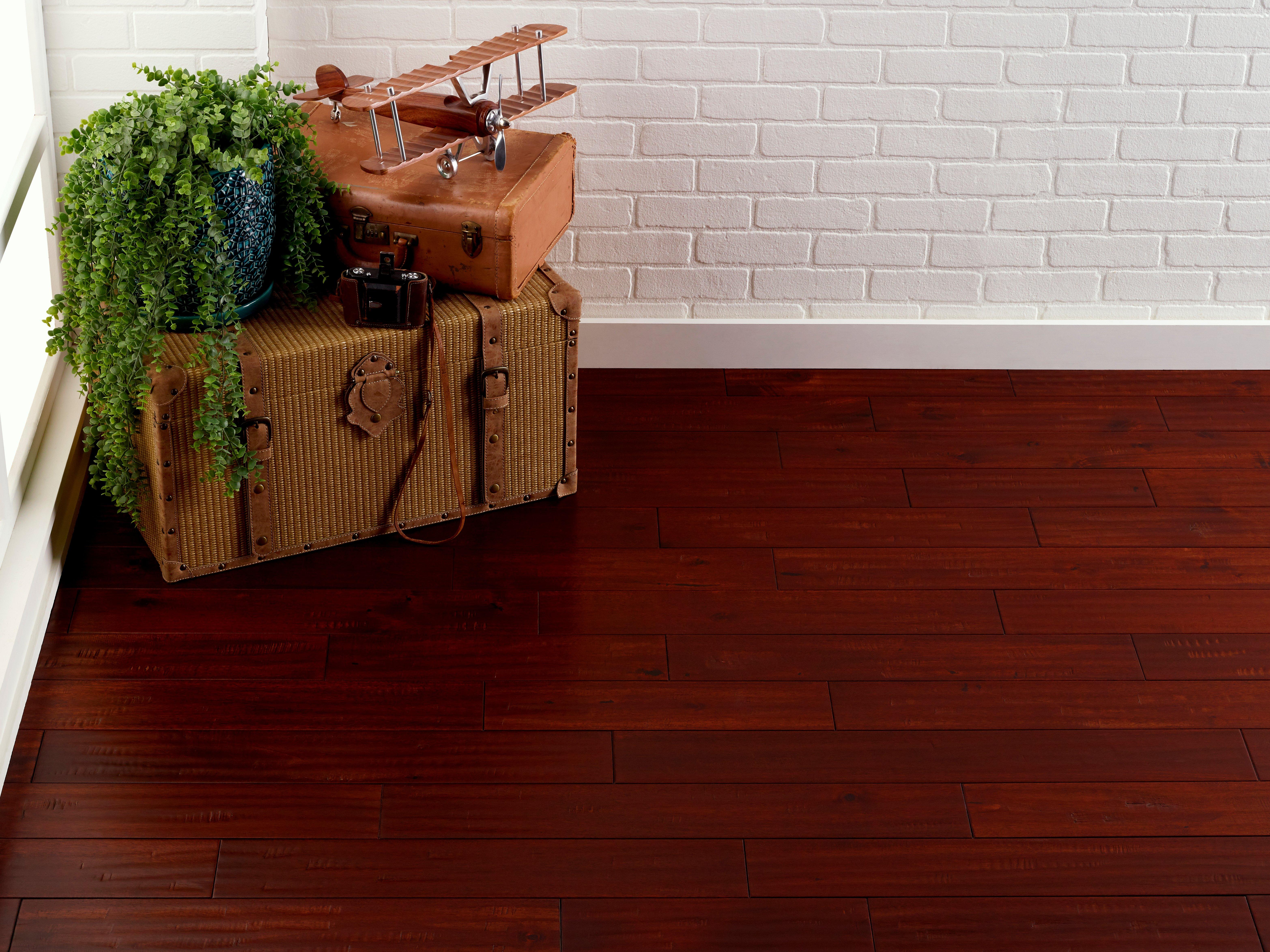 Cordoba II Long Leaf Acacia Distressed Solid Hardwood